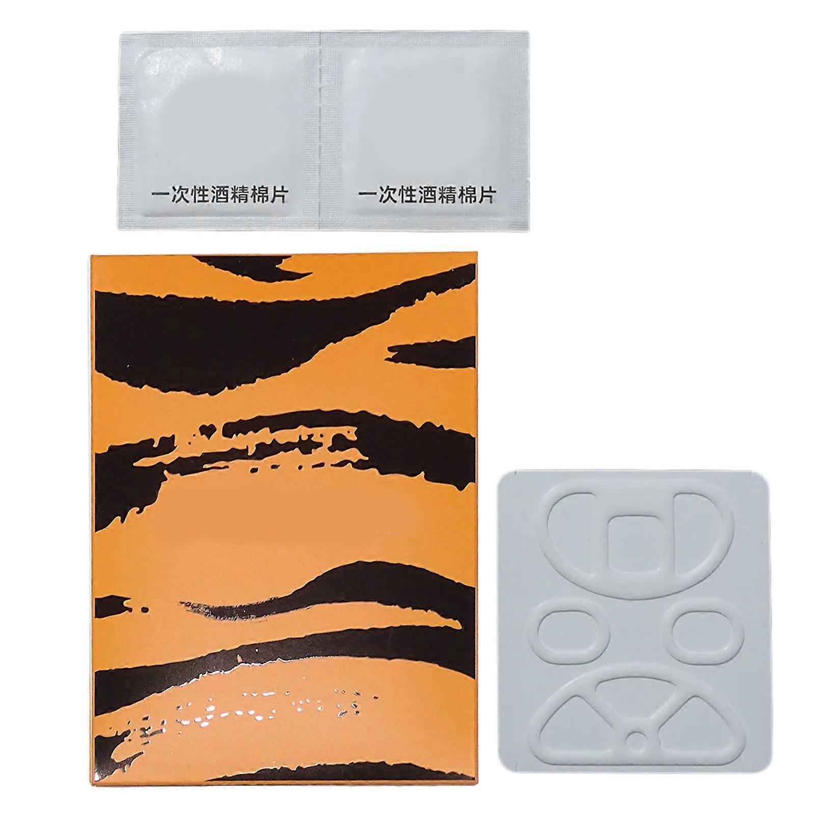 PTFE Mouse Skates Feet Mouse Skates Stickers Pad Rounded Glides Curved Edges Mouse Feet Replacement Multicolor