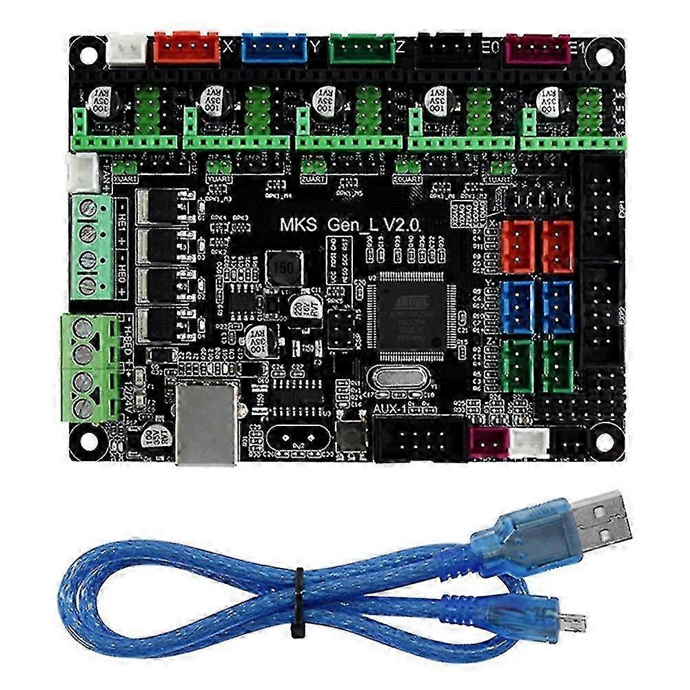 3d Printer Motherboard Mks Gen-l V1.0 Printer Control Board Compatible With Ramps Open SourceGOOD