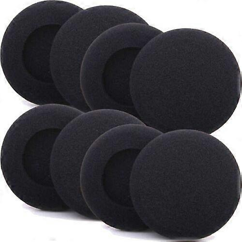 5 Pairs Replacement Ear Pads for Microsoft LifeChat LX2000 with Soft Foam Cushion Covers Black