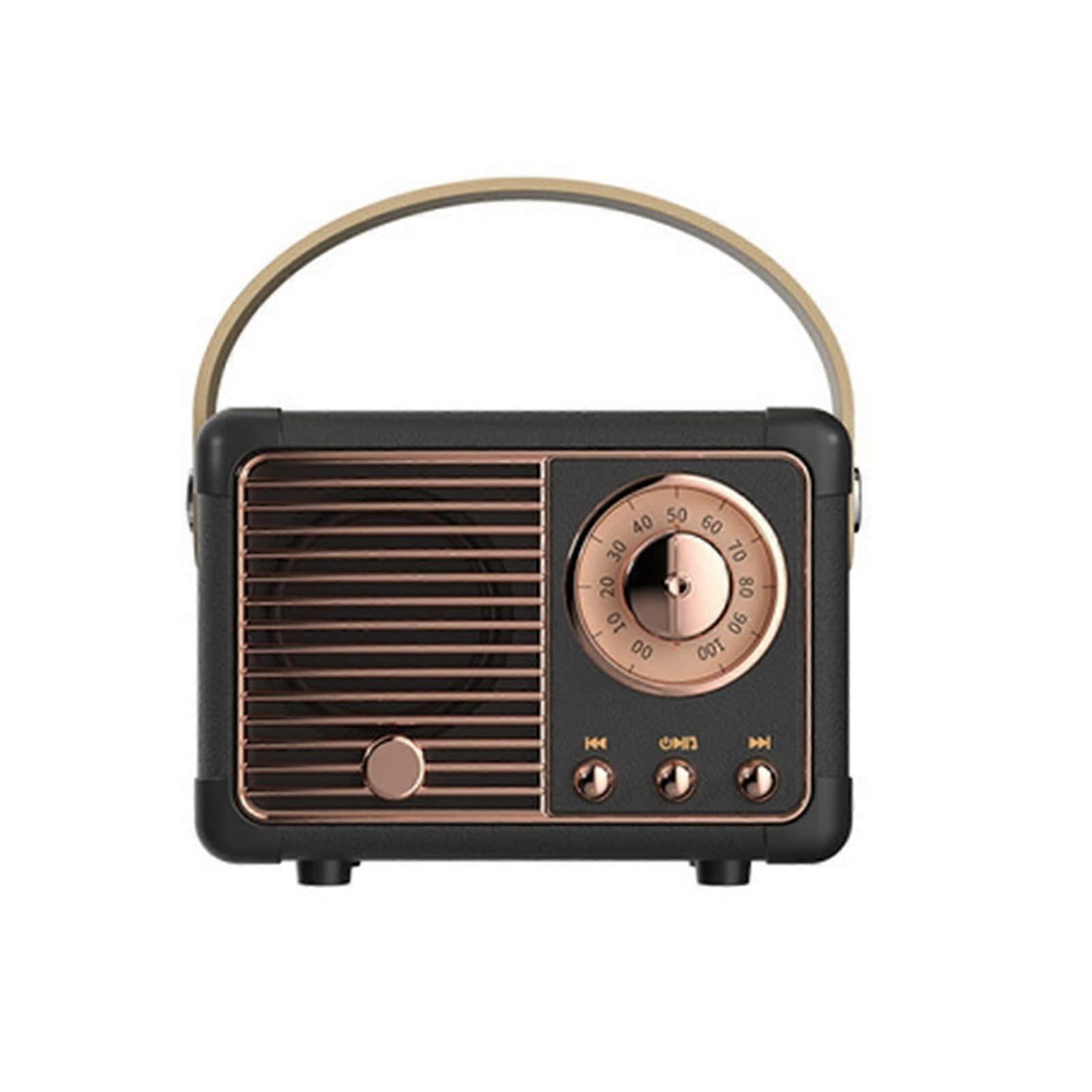 Bluetooth Portable Speaker with USB AUX Memory Card Playback, 5W Clear Sound Mini Wireless Speaker