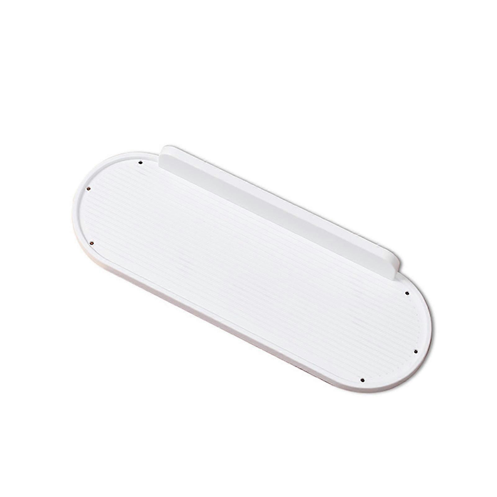 Wall Shelf Waterproof Self Adhesive Abs Strong Load Bearing Floating Shelf For Bathroom