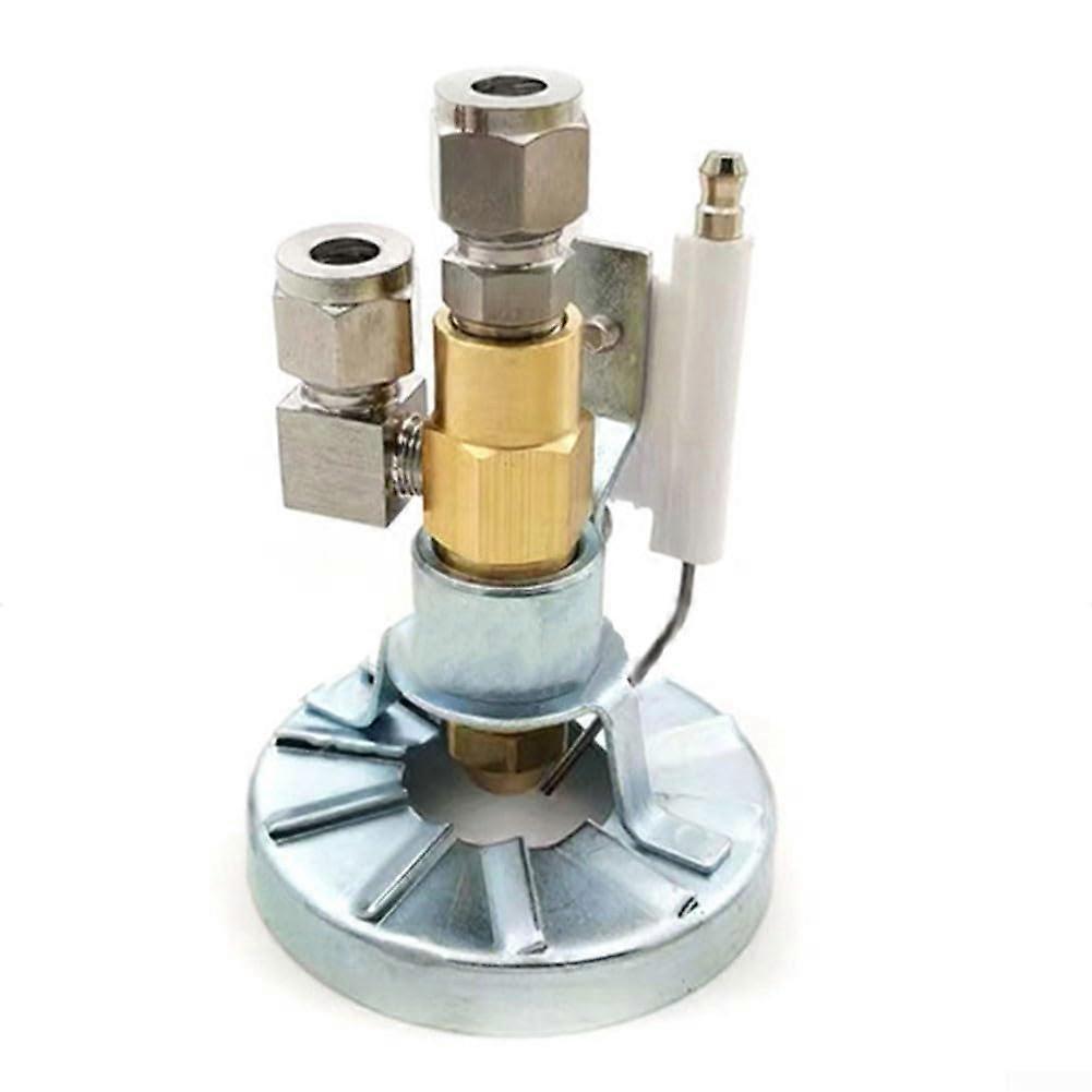 Spray Nozzle with Adjustable Airflow for Heavy Oil Atomization and Mechanical Cleaning 2.0mm