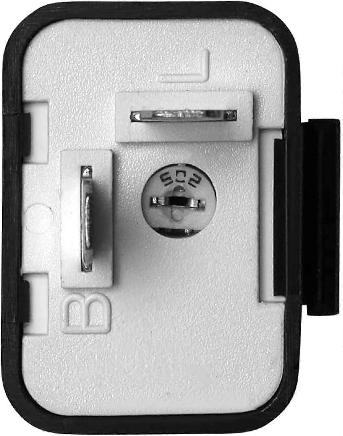 Motorcycle LED Flasher Relay 12V 2 Pin Adjustable Turn Signal Indicator Replacement