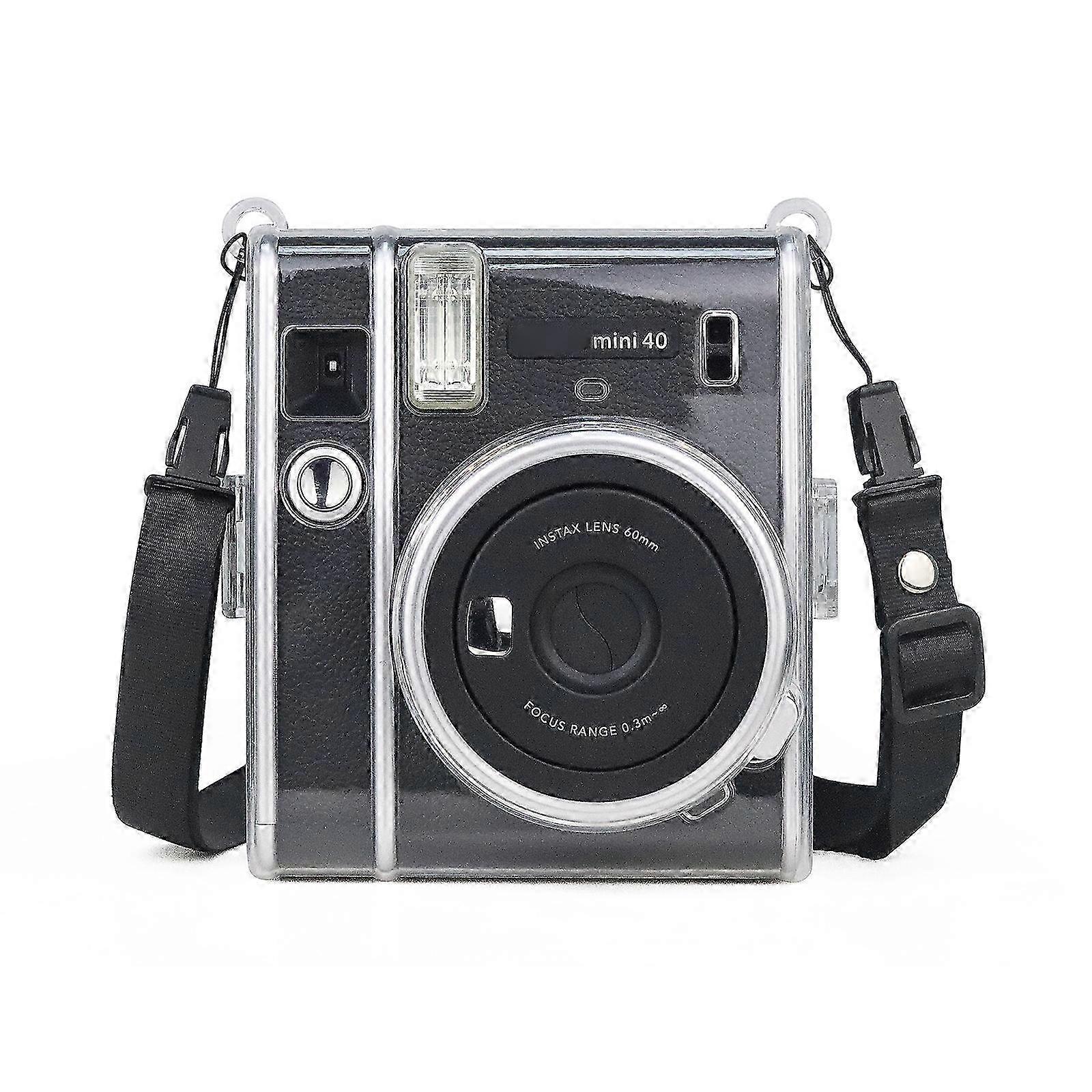 Protective Crystal Case with Strap For FUJIFILM Instax mini 40 2025
