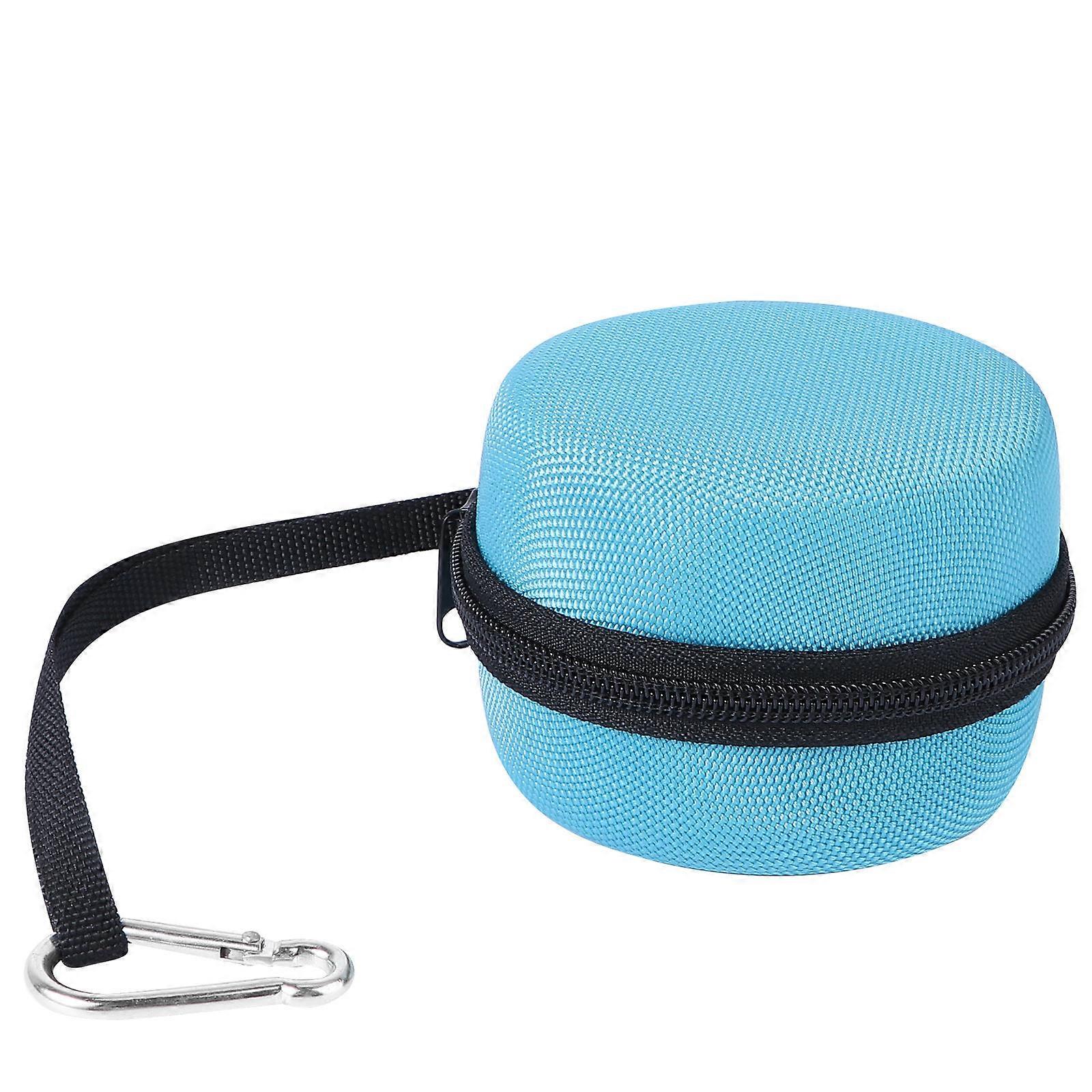 Outdoor Speaker Storage Bag with Hook for 2 Sky Blue Portable Pack