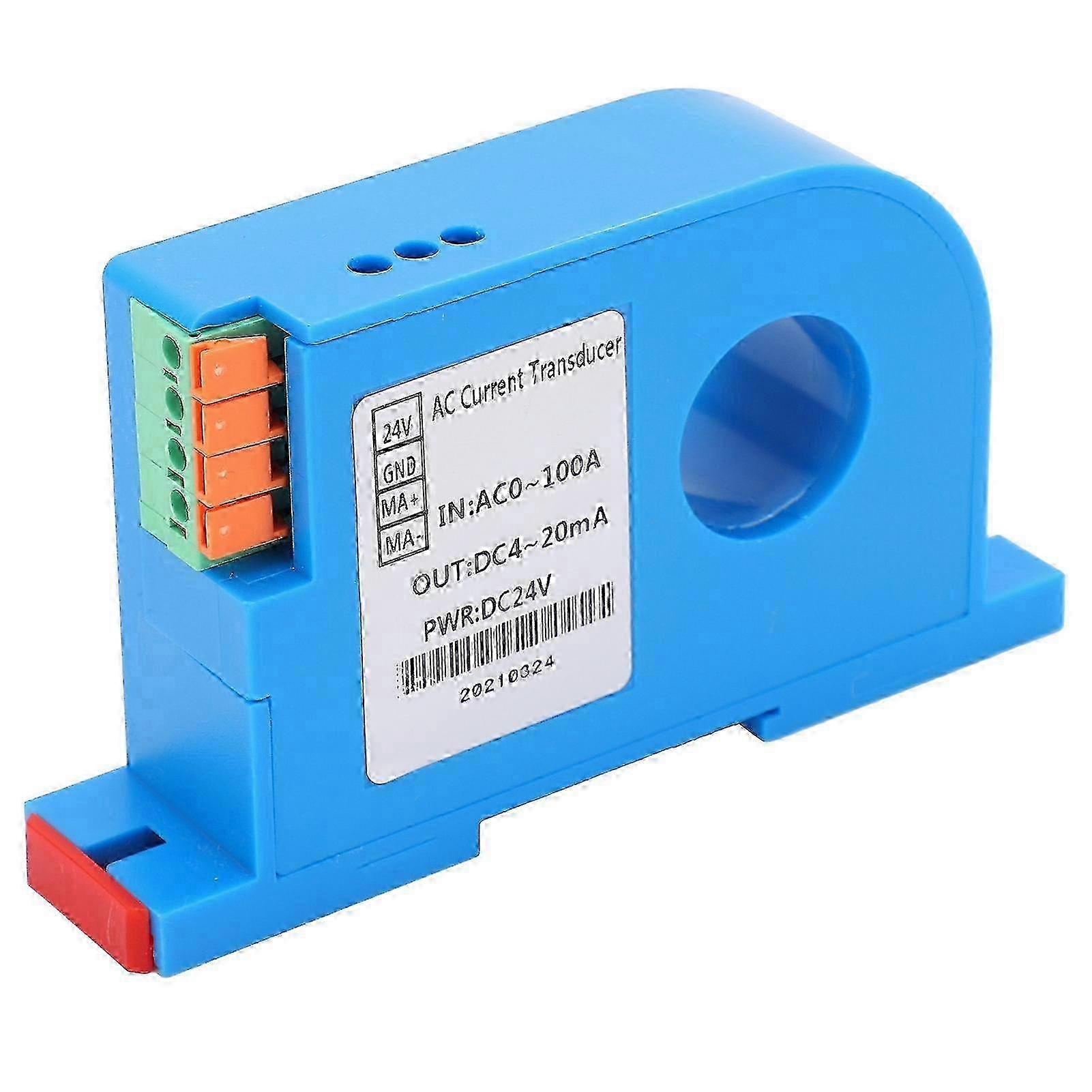 26-27 AC Current Transmitter DC4?20mA Output Power Distribution Control Current Transformer AC0?100A