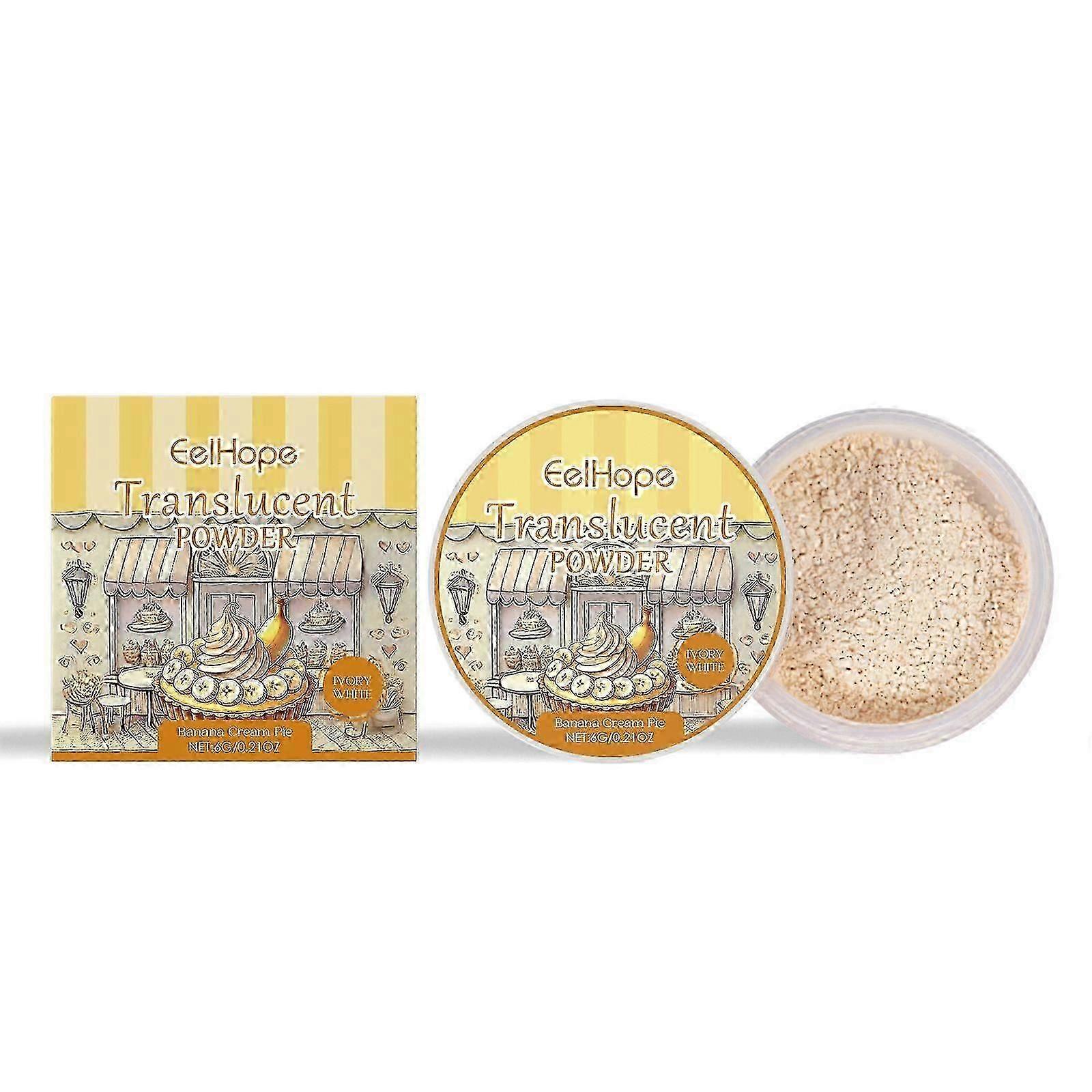 Ivory White Setting Powder (Banana Cream Cake Flavor)