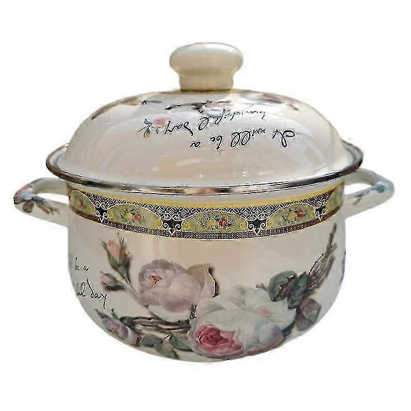1pcs Enamel Stew Pot