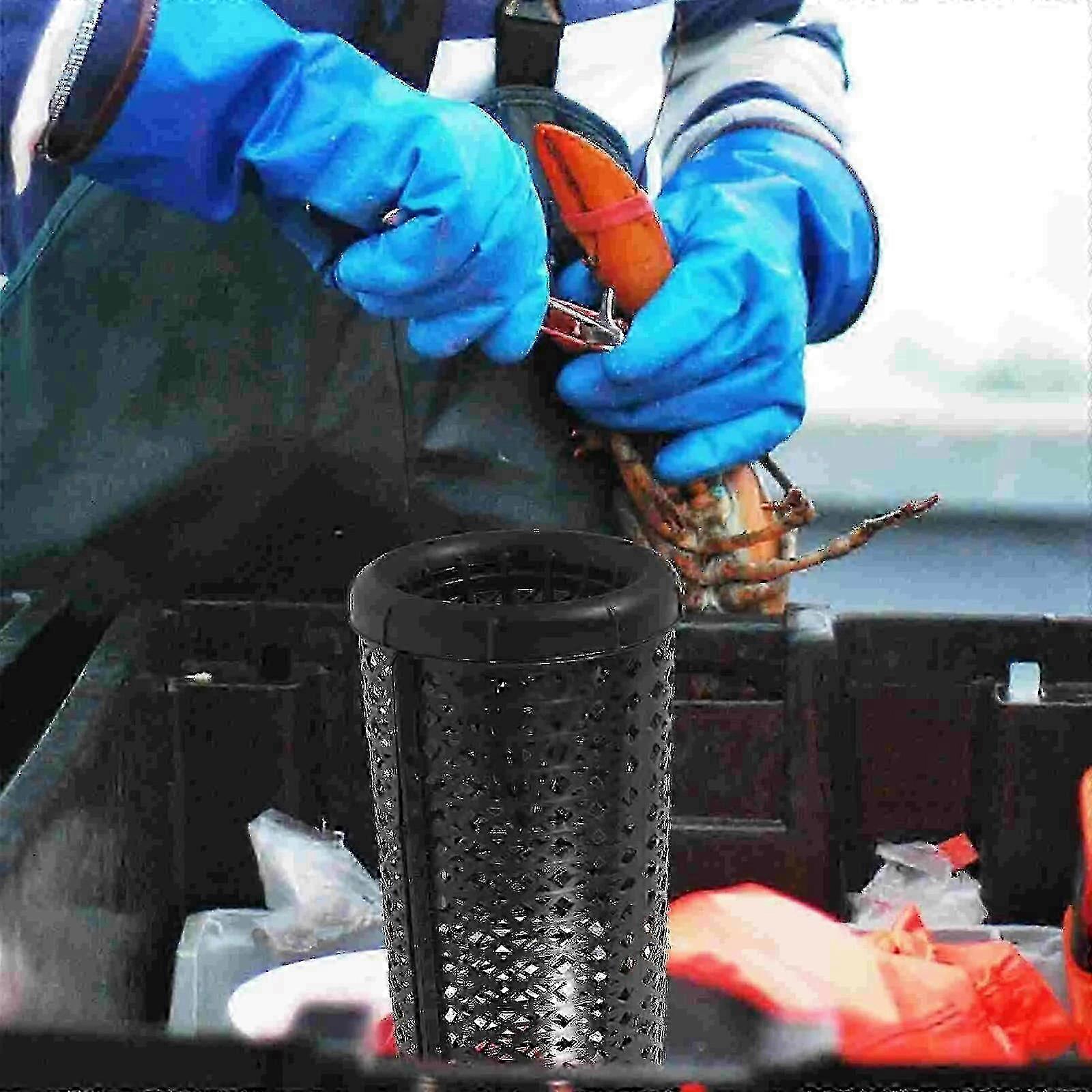 Large Eel Fish Cage Trap Fish Catching Cage Crawfish Netting Reusable Fish Plastic Trap