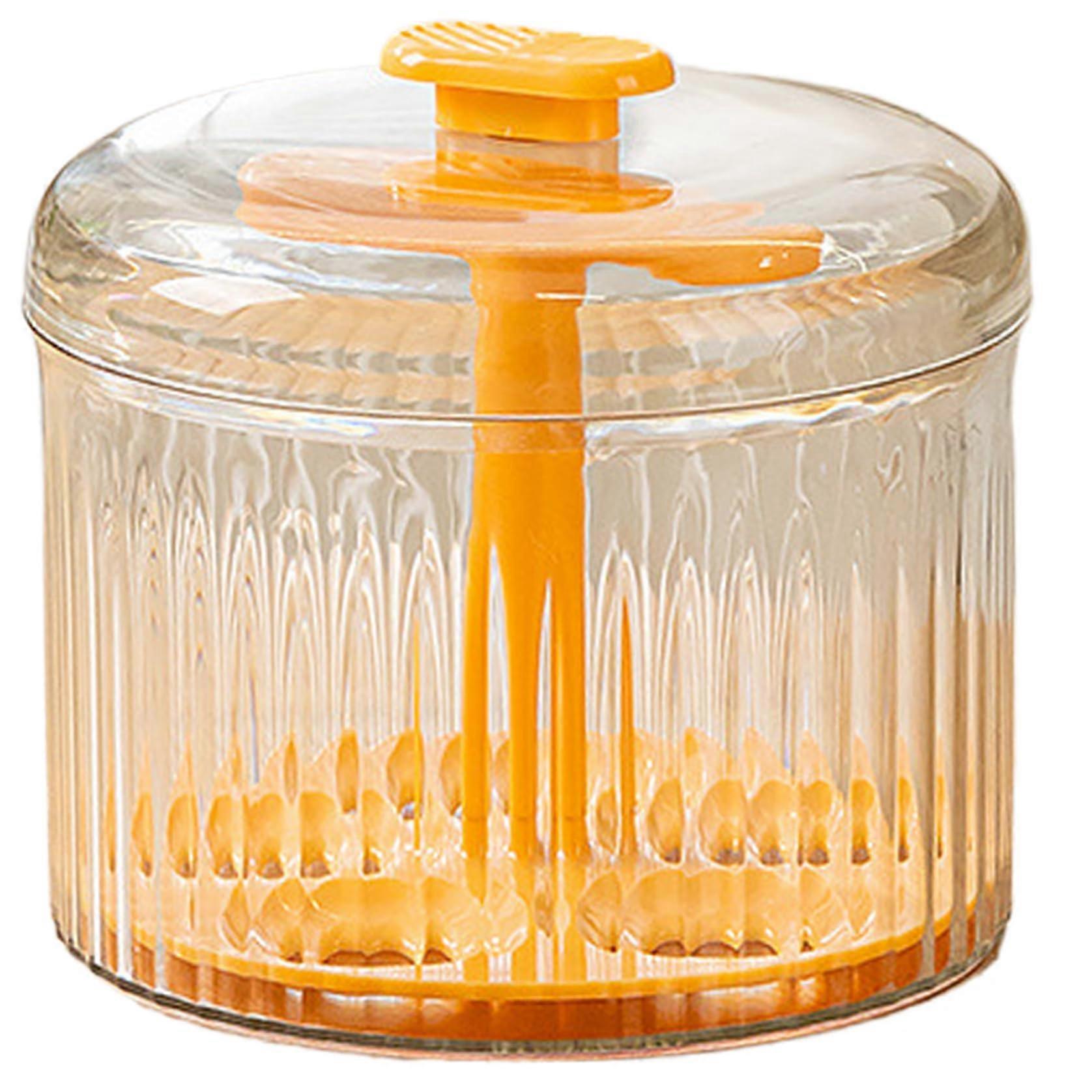 Meatball Maker with Lid, 5 Hole Translucent Mold for Uniform Shape, Easy Clean Kitchen Cooking Tool