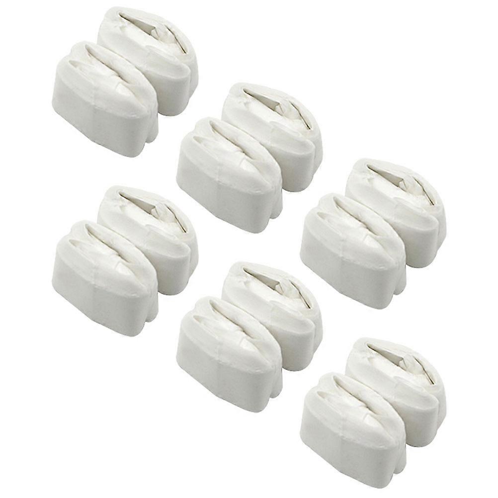 White Mouth Coils Paper Prop for Stage Tricks 12Pcs Performance Set