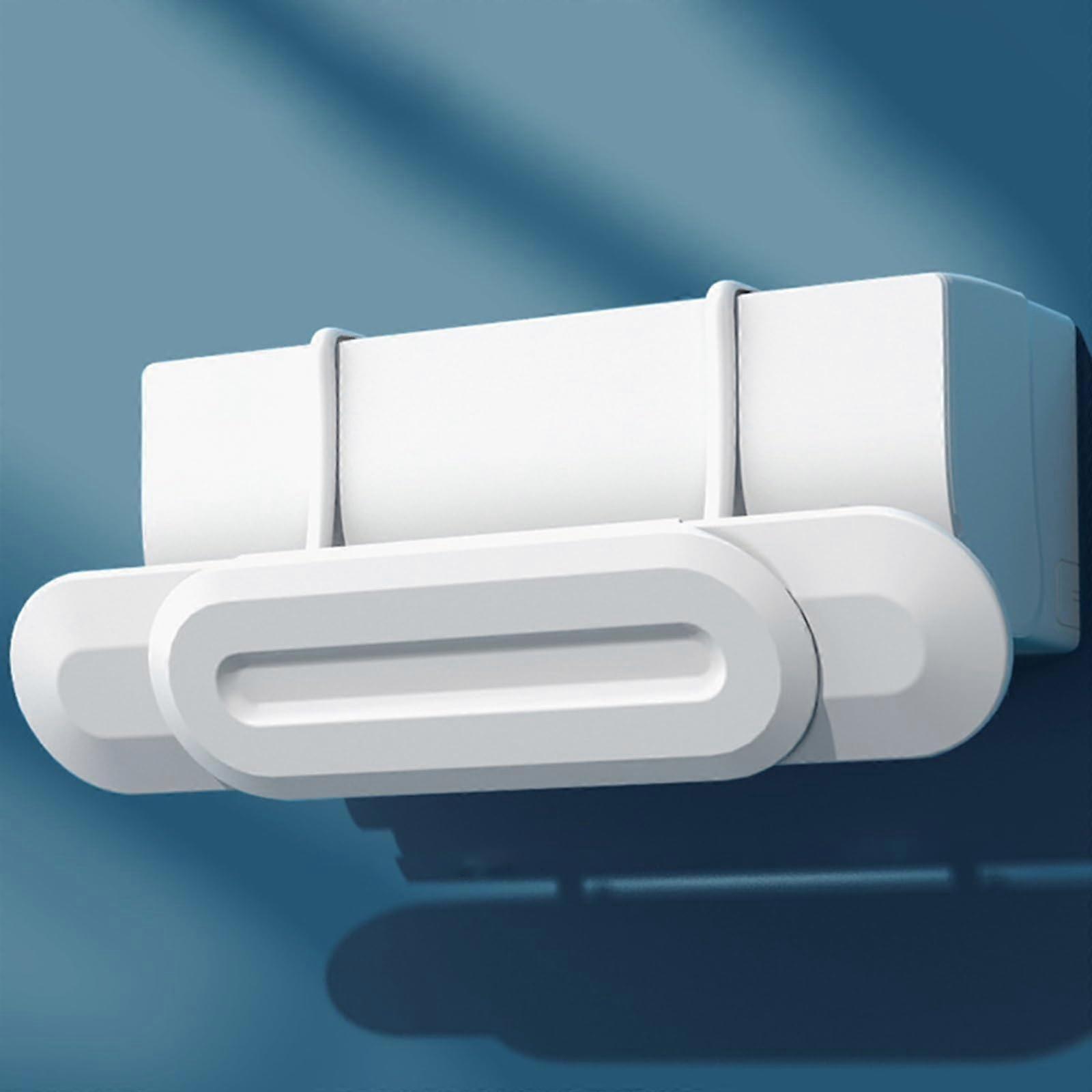 Retractable Air Conditioner Deflector with Adjustable Wall Mount, AntiDirect Airflow and Comfort Control