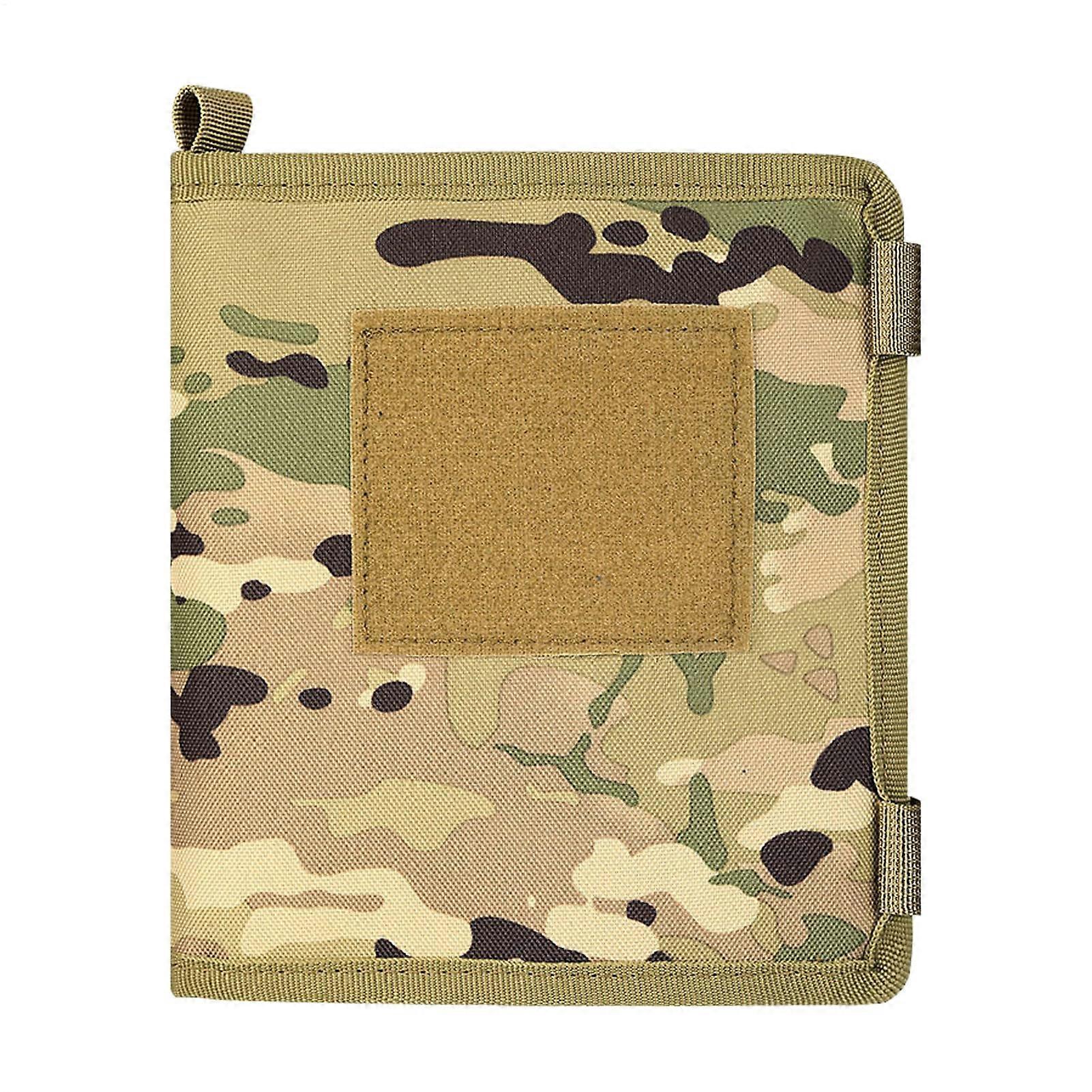 Waterproof Tactical Map Case with Clear Window, 900D Oxford Outdoor Navigation Tool Organizer