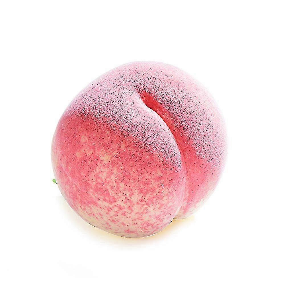 Minglan Simulated peach fruit model ornaments photography props