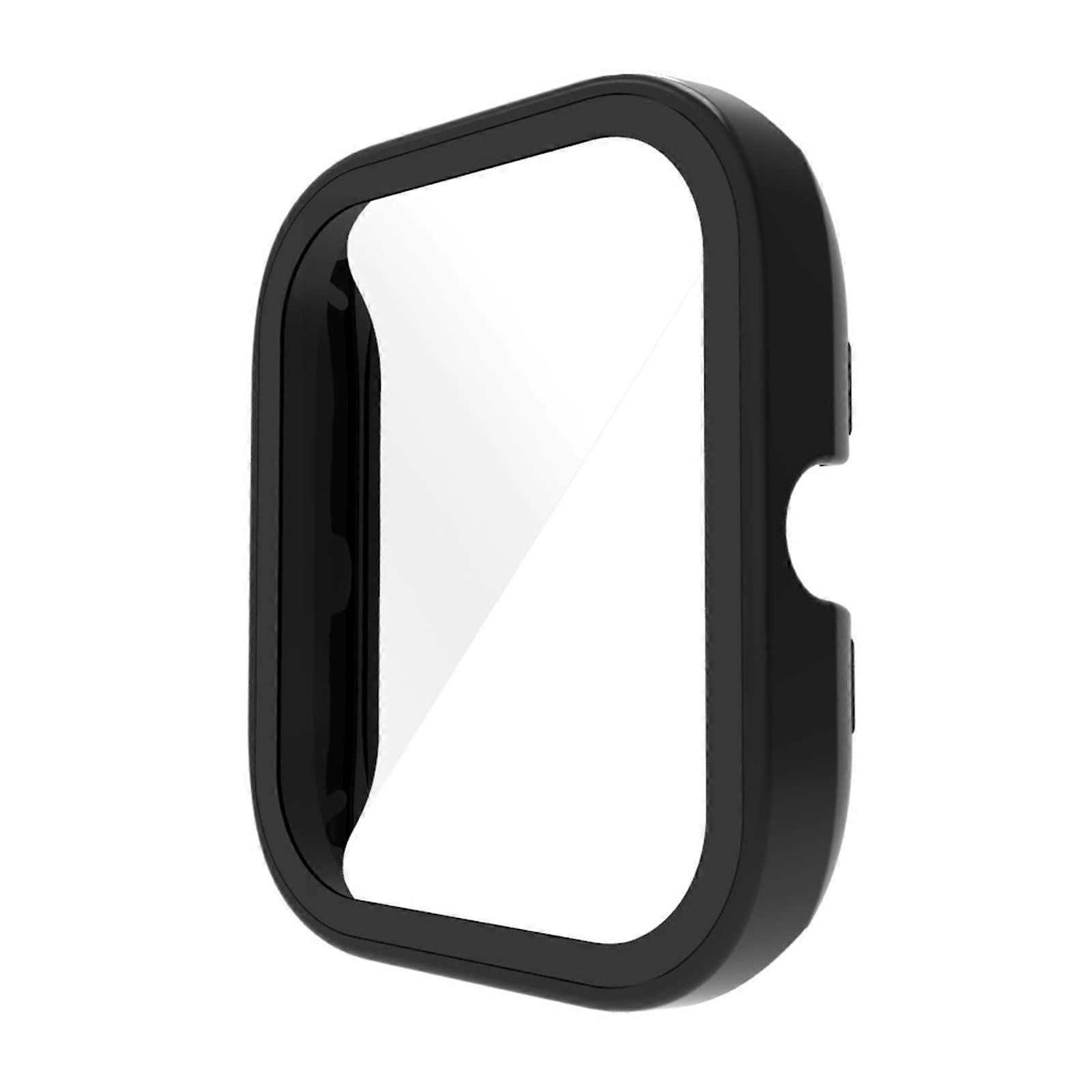 Full Coverage Protective Case with Tempered Glass Screen Protector, Slim Shockproof Fit