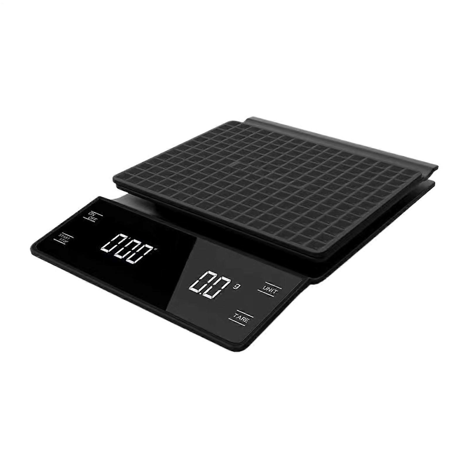 Precision Coffee Scale with Timer, 0.1g Accuracy Digital Kitchen Scale, Touch Screen, 3kg Capacity