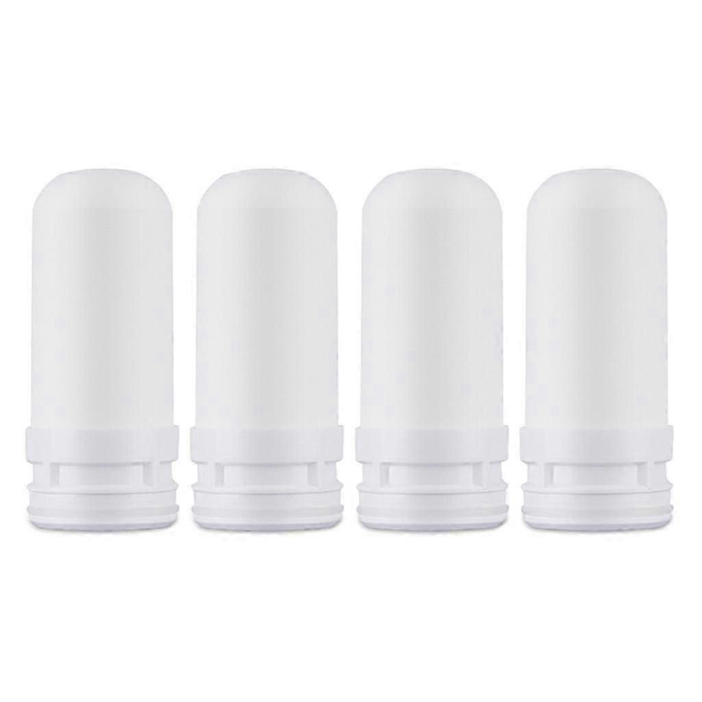 4 Pcs Tap Ceramic Filter Cartridge Home Kitchen Dechlorination Filter Elements