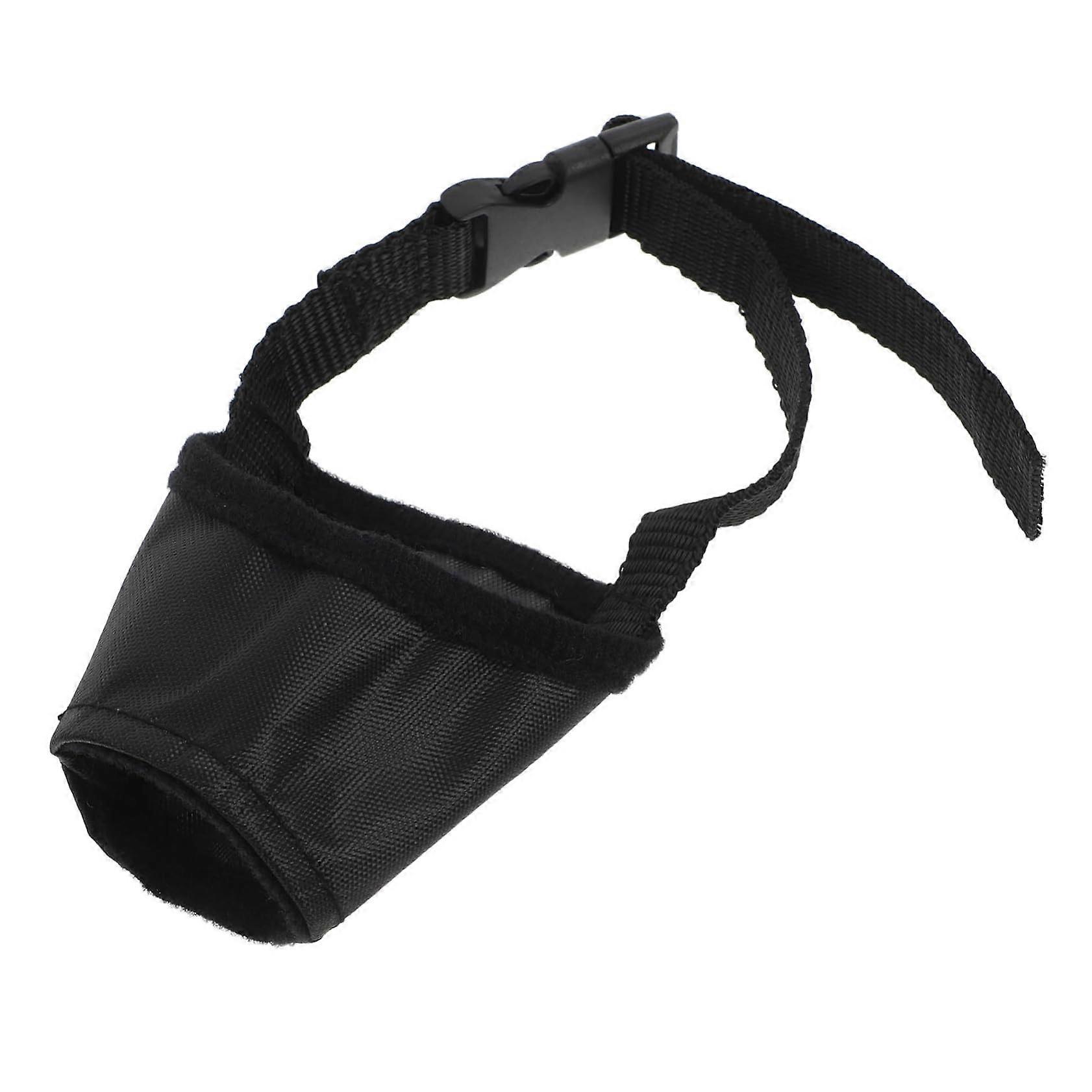 Adjustable No Bark Dog Muzzle for Chihuahua, Breathable Fabric, Stop Barking and Biting