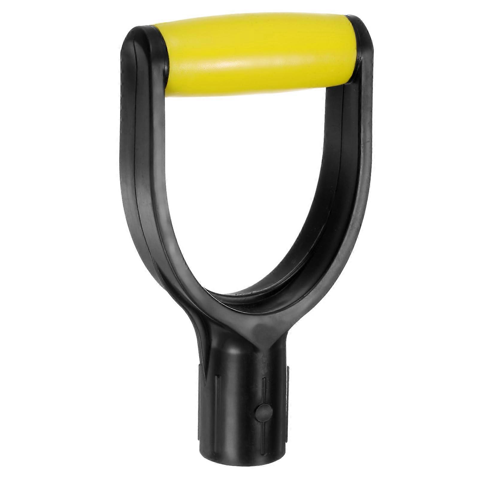 Shovel D Grip Handle 32mm Ergonomic ABS Plastic Replacement for Garden and Snow Tools