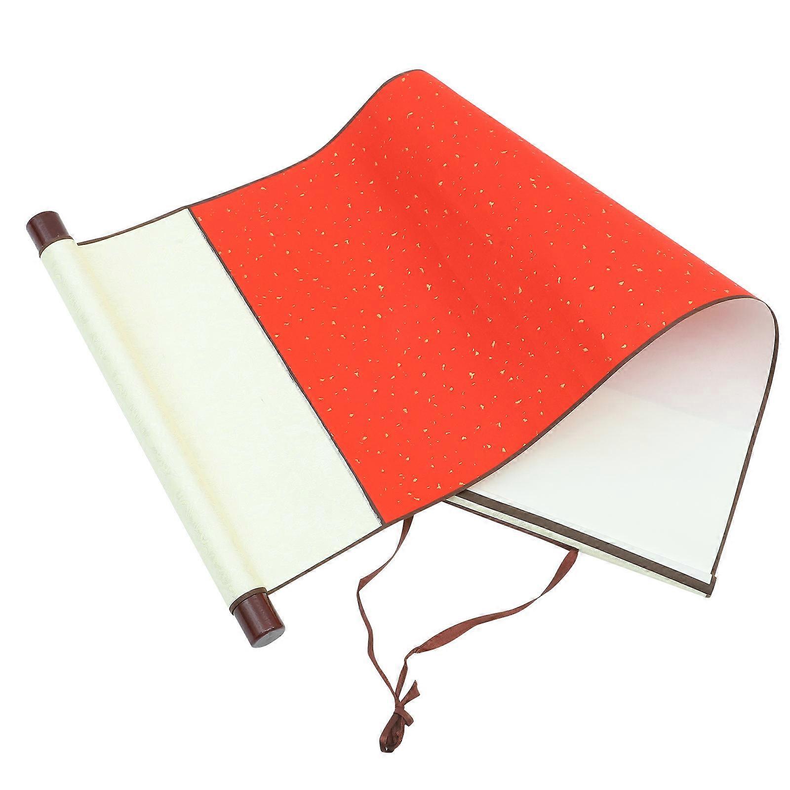 Chinese Painting Scroll Convenient Blank Hanging Paper For Calligraphers 30x45cm Multi Rectangular 1Set