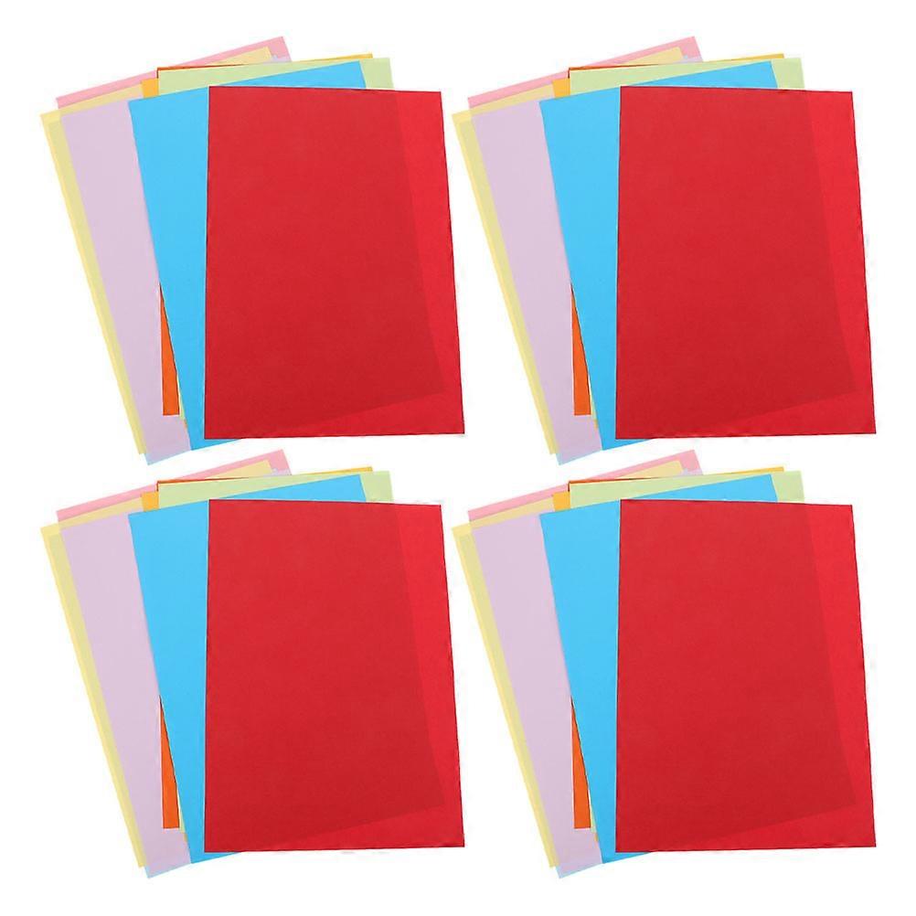 Colored Paper for Office Use A4 Sheets 100 Pieces Assorted Colors