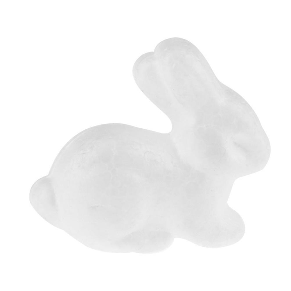 DIY Craft Small Rabbit Toy Decoration for Modeling 10Pcs Transparent Set