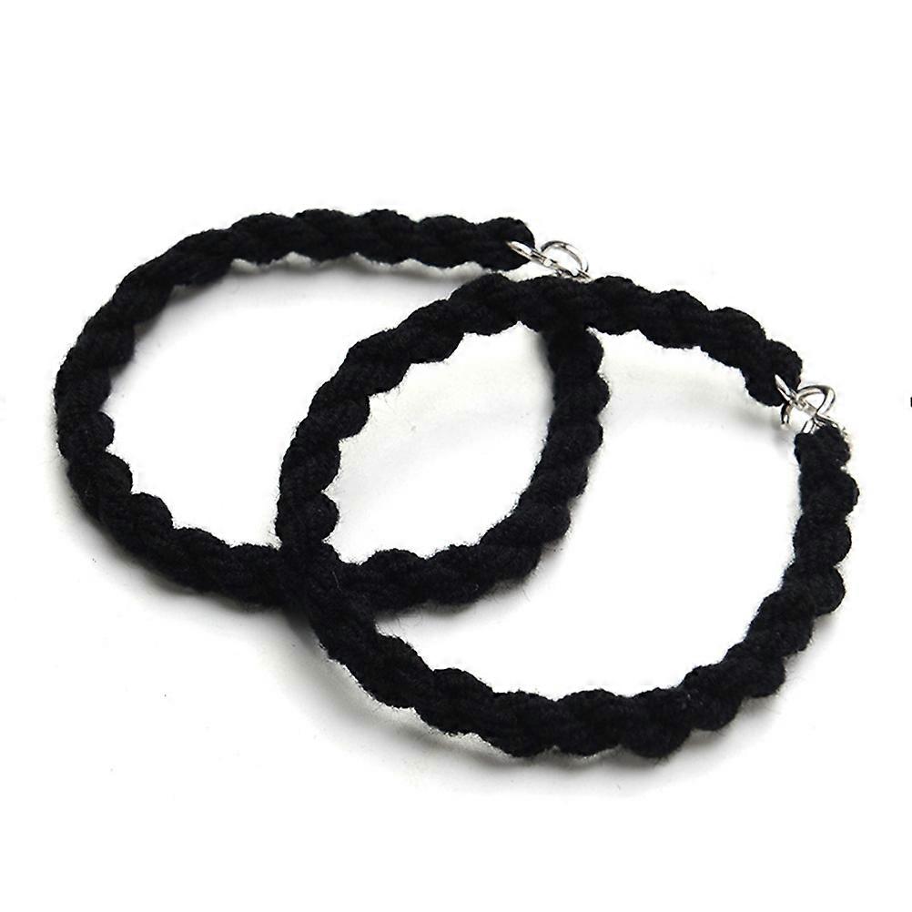 Elastic Pants Rope Durable Leg Strap for Riding Camping 2Pcs Assorted Color