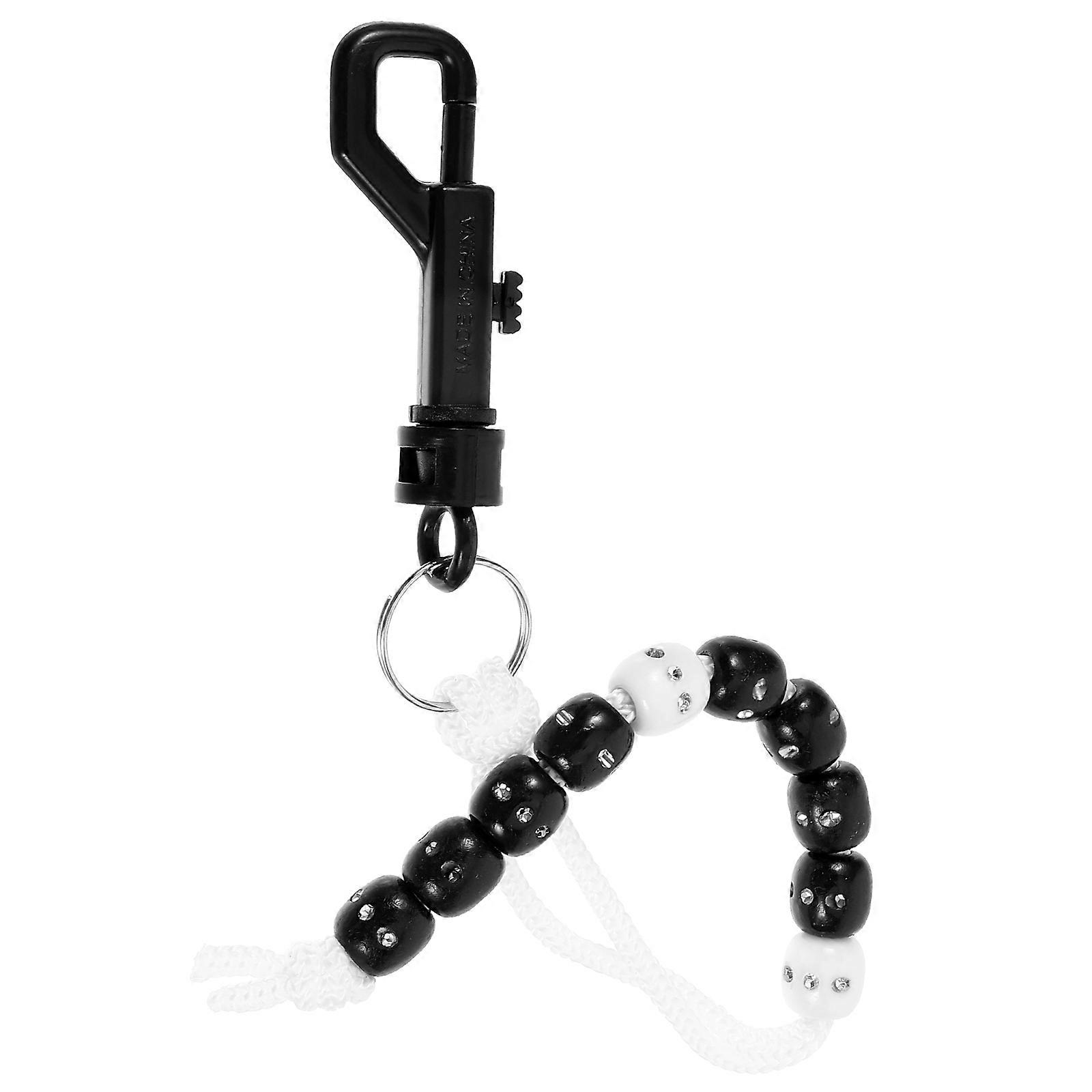 Golf Stroke Counter Durable Golfing Scoring Beads Chain 5Pcs Collection