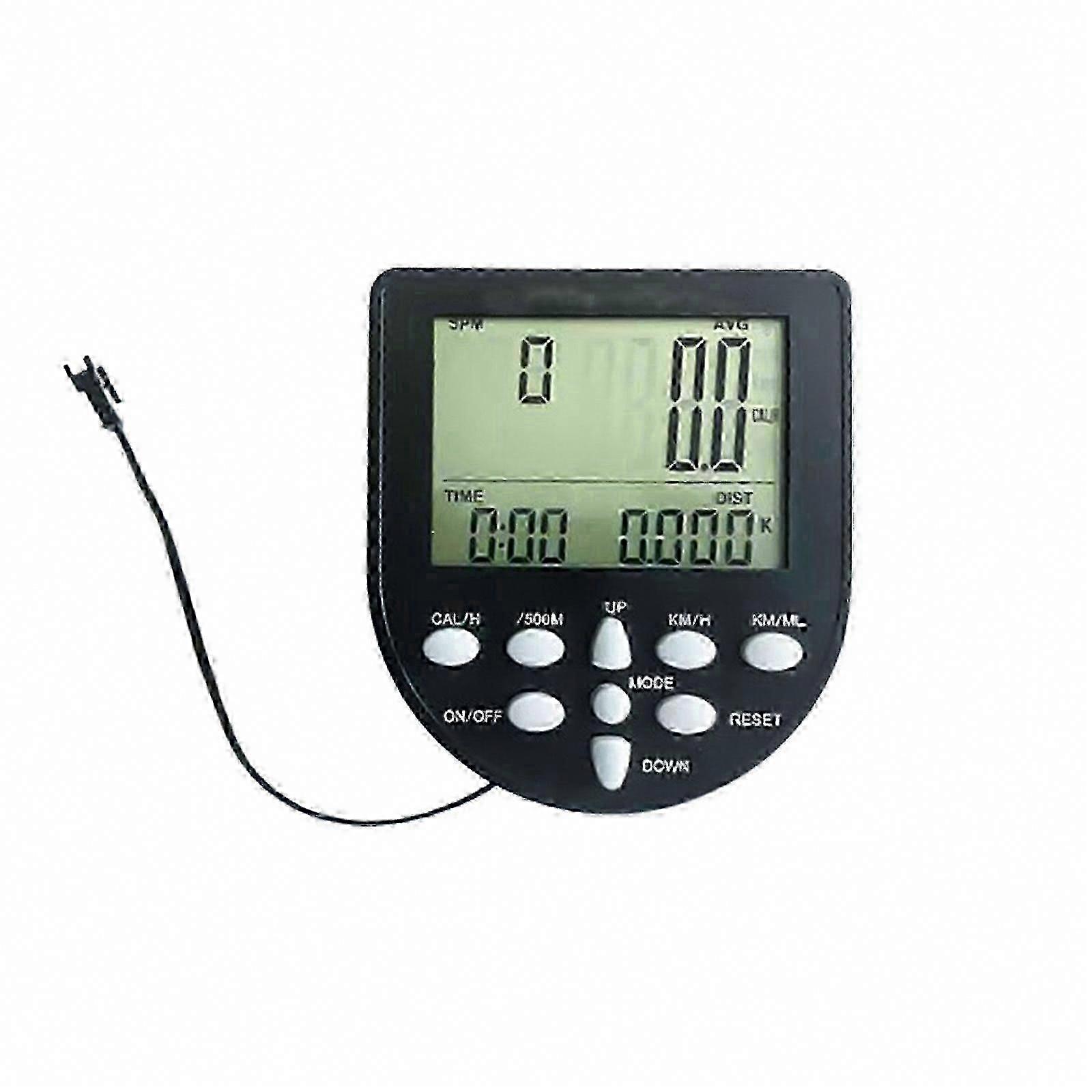 Romaskine-display med Bluetooth-forbindelse til fitnesstracking