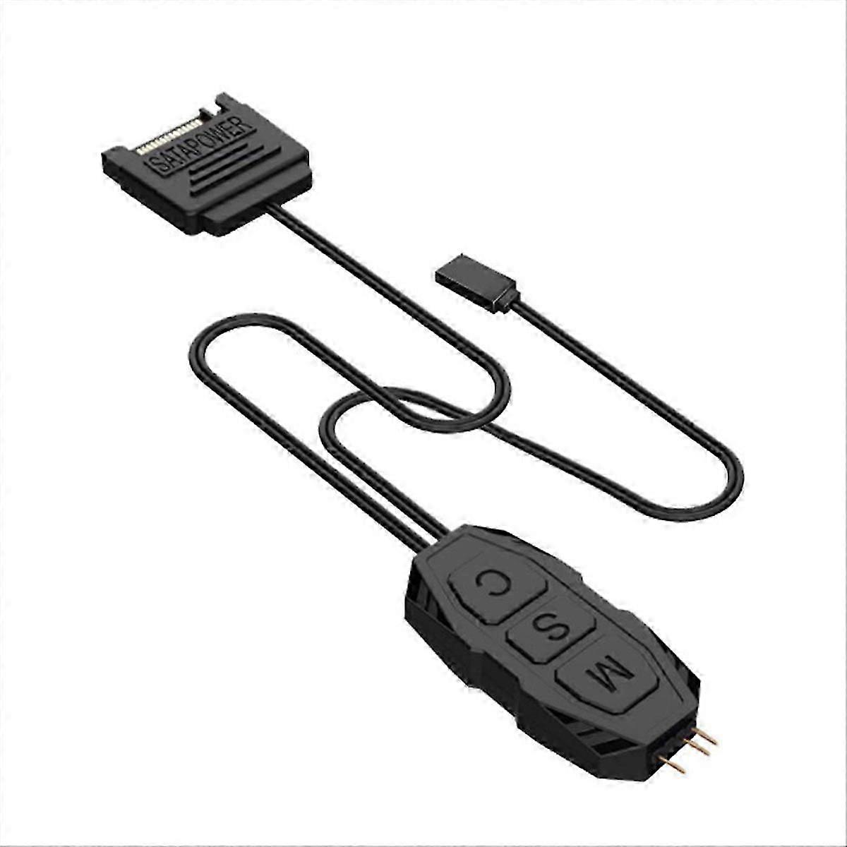 ARGB Controller Cable 5V 3 Pin RGB Controller for PC Motherboards