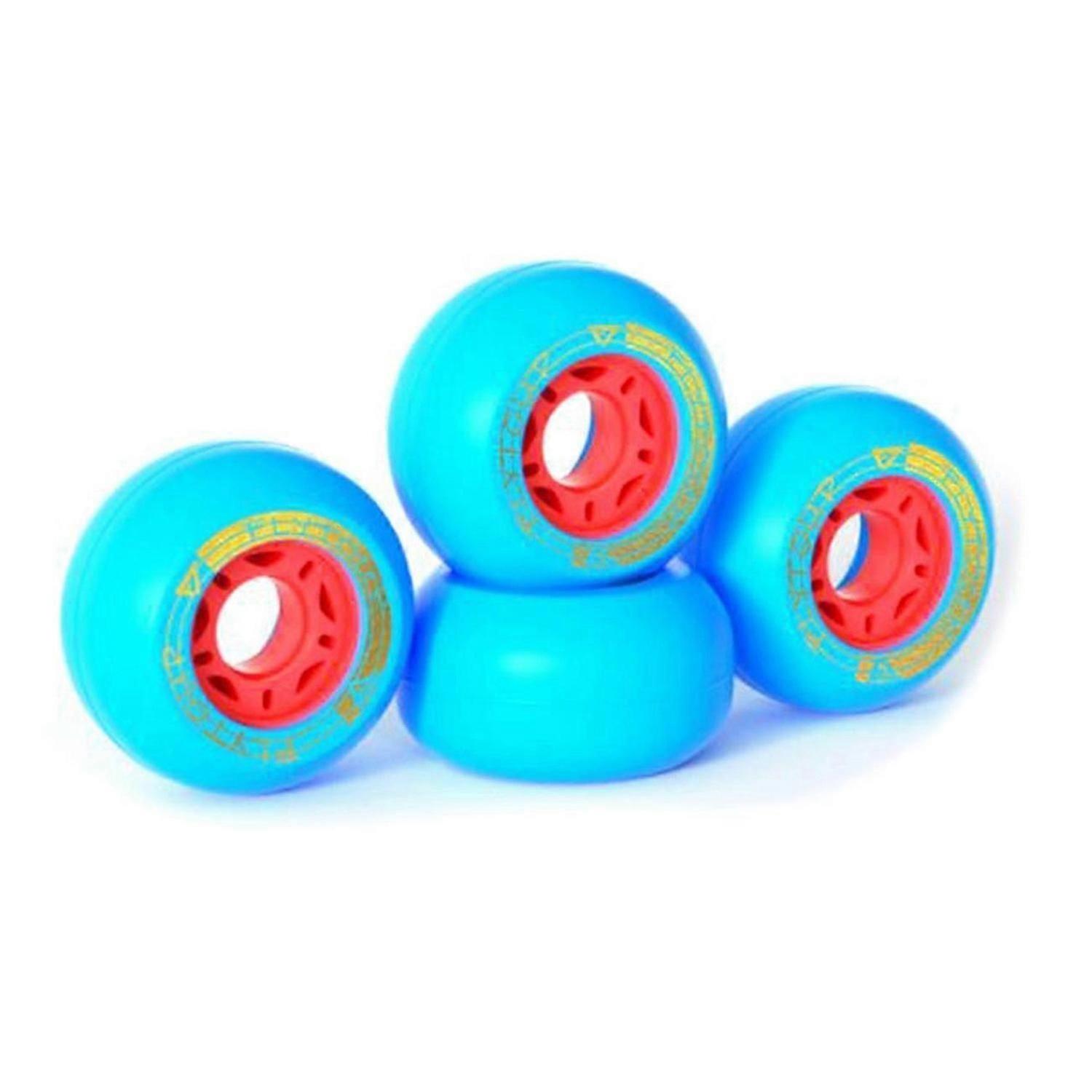 Road Driftboard Maple Split Skateboard 82A PU Drift Board Wheel,Blue