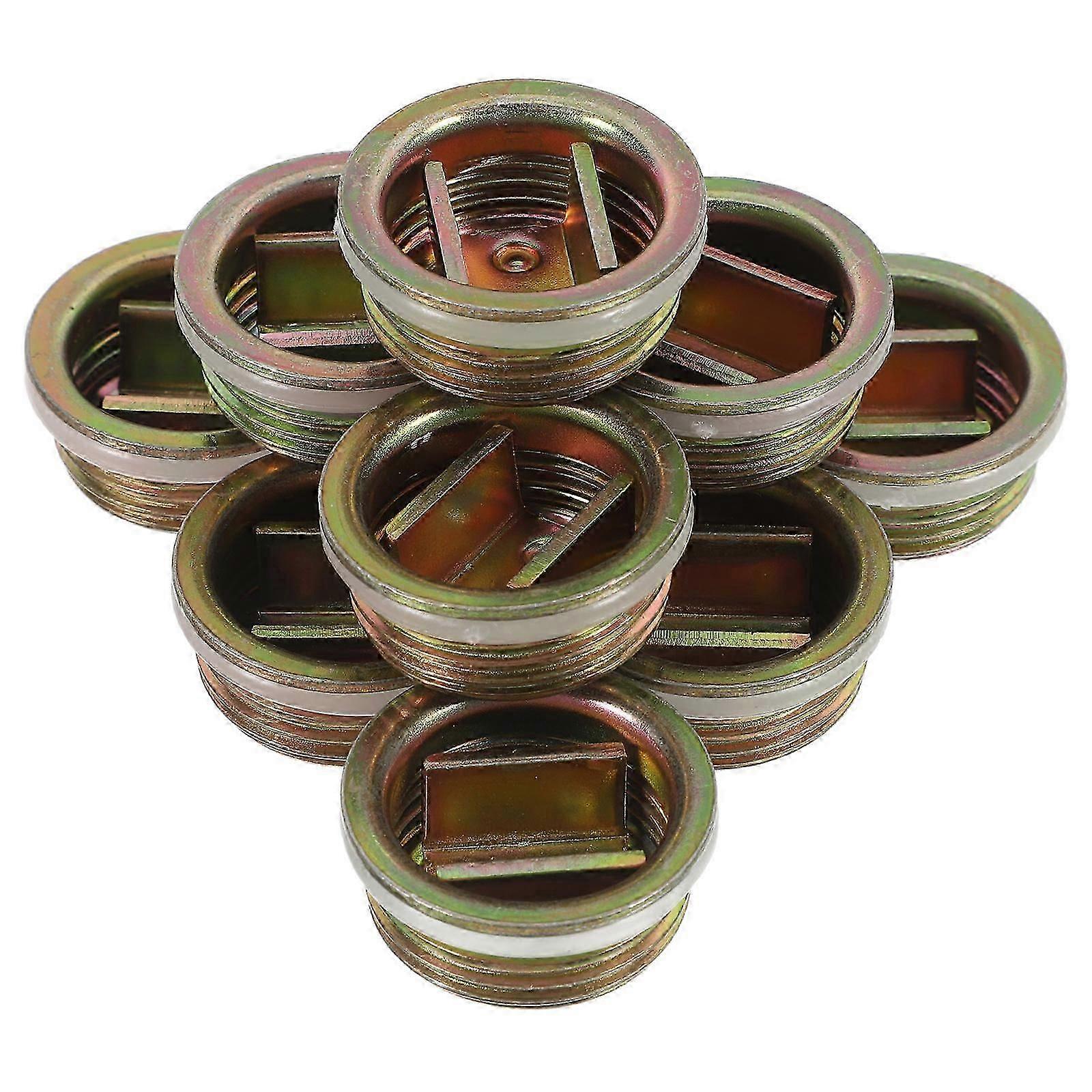 Galvanized Iron Drum Bung for Storage with Threaded Closure