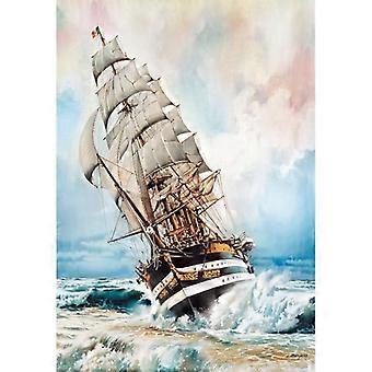 Puzzle - CLEMENTONI - Amerigo Vespucci - 1000 pieces - Poster Included - 50x70 cm