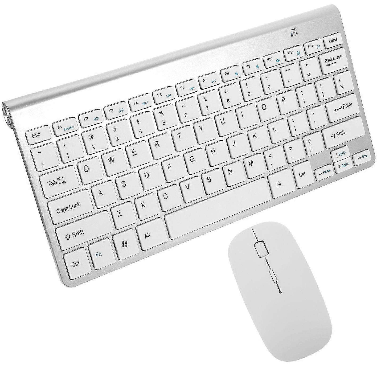 1 Set Wireless Keyboard Mouse Combo Plug and Play Multimedia Keyboard PC Mouse