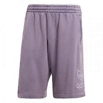 Adidas Mens Fleece Trefoil Sweat Shorts