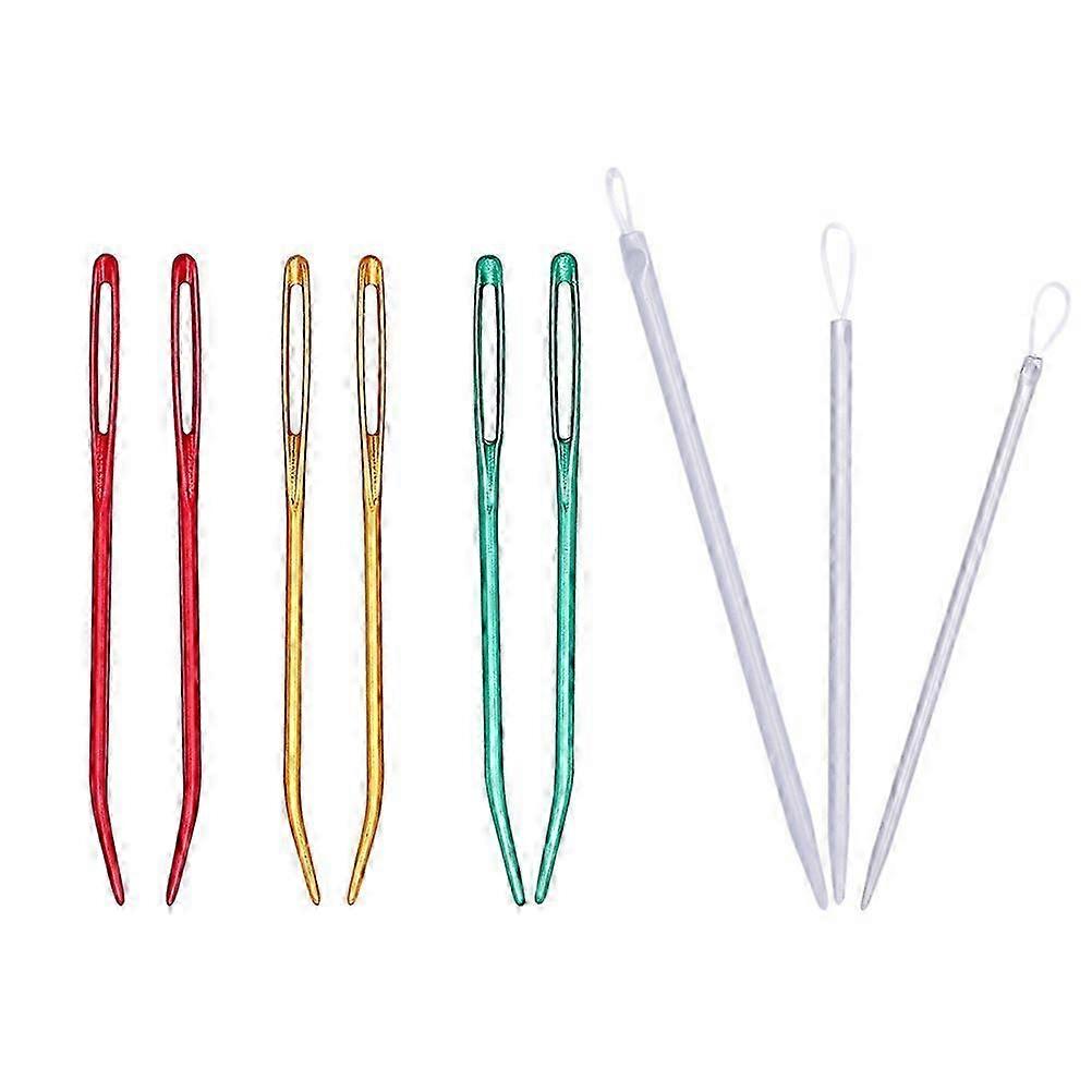 18Pcs Sewing Needle Threader Set, Assorted Color, Durable Tools for Household Sewing Crafts