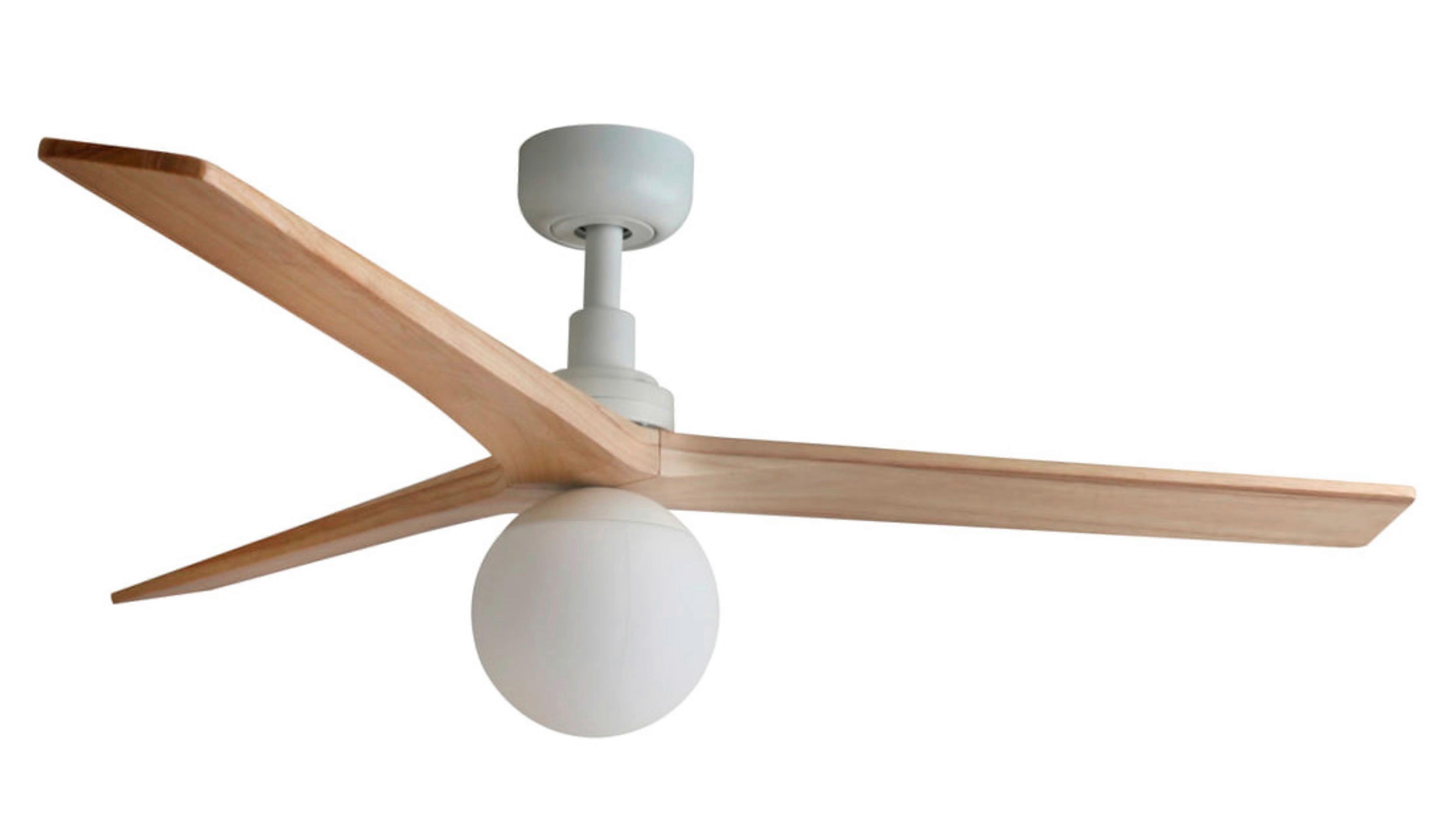DC ceiling fan Klim M WE-EI with light