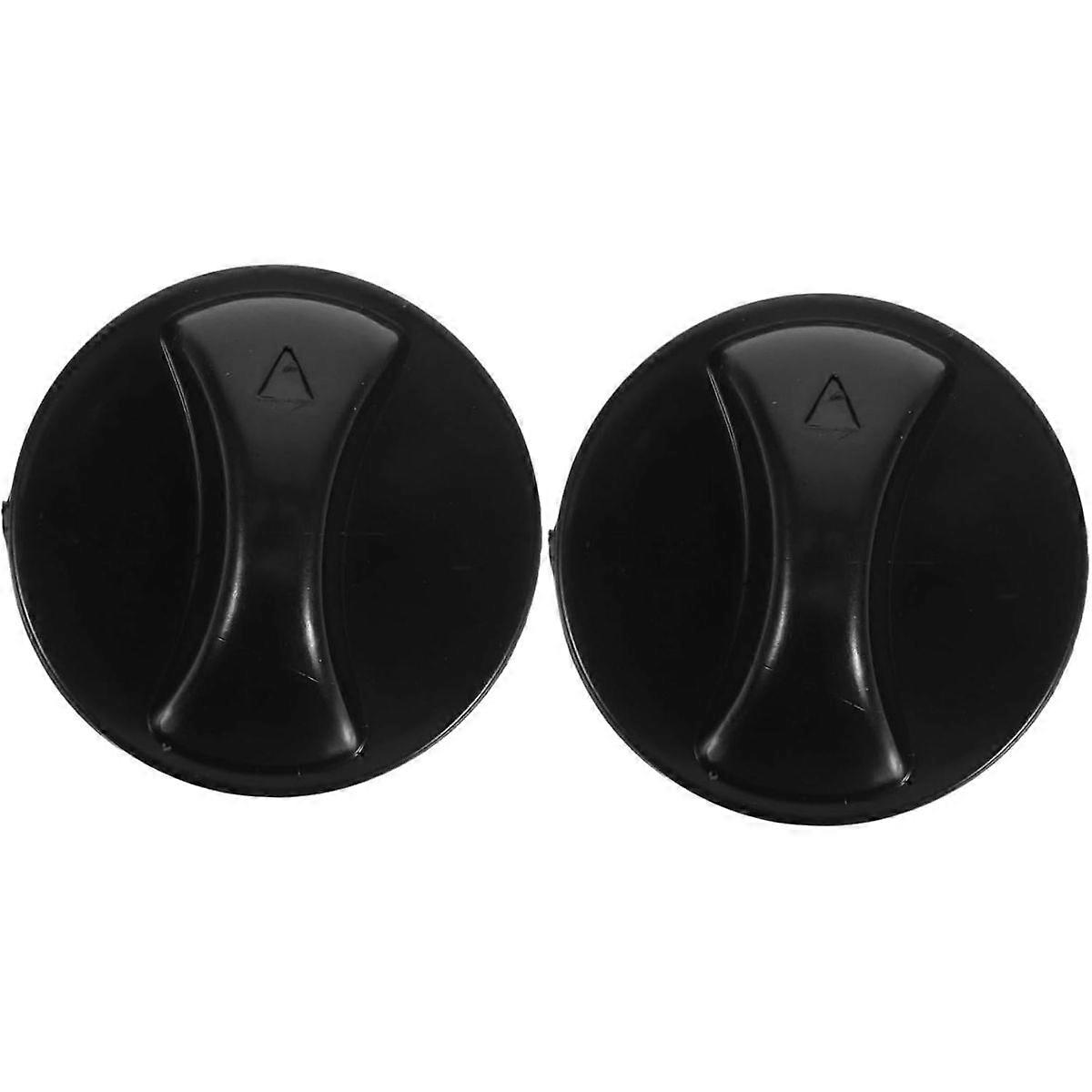 2Pcs Fan Control Knobs Replacement Timer Switch Knob Universal Fit Electric Fan Speed Dial Easy Operation Control Accessory