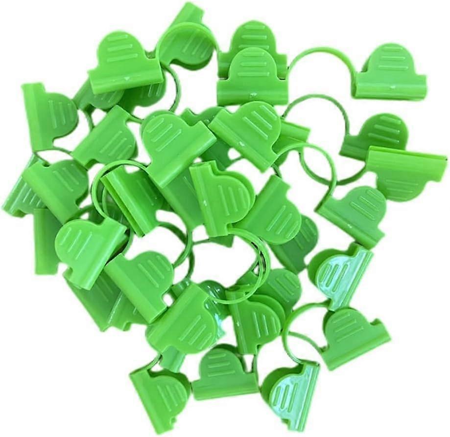 Easy to use, arched frame, double head, plastic clip for securing gree