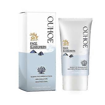 Hydrating Face Sunscreen with Hyaluronic Acid & Niacinamide - UV Protection, Non-Oily, Refreshing Texture