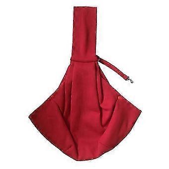 Red Comcompatible withtable Dog Bag Pet Crossbody Shoulder Bag Outdoor Travel Portable Backpack Cat Dog Small Backpack