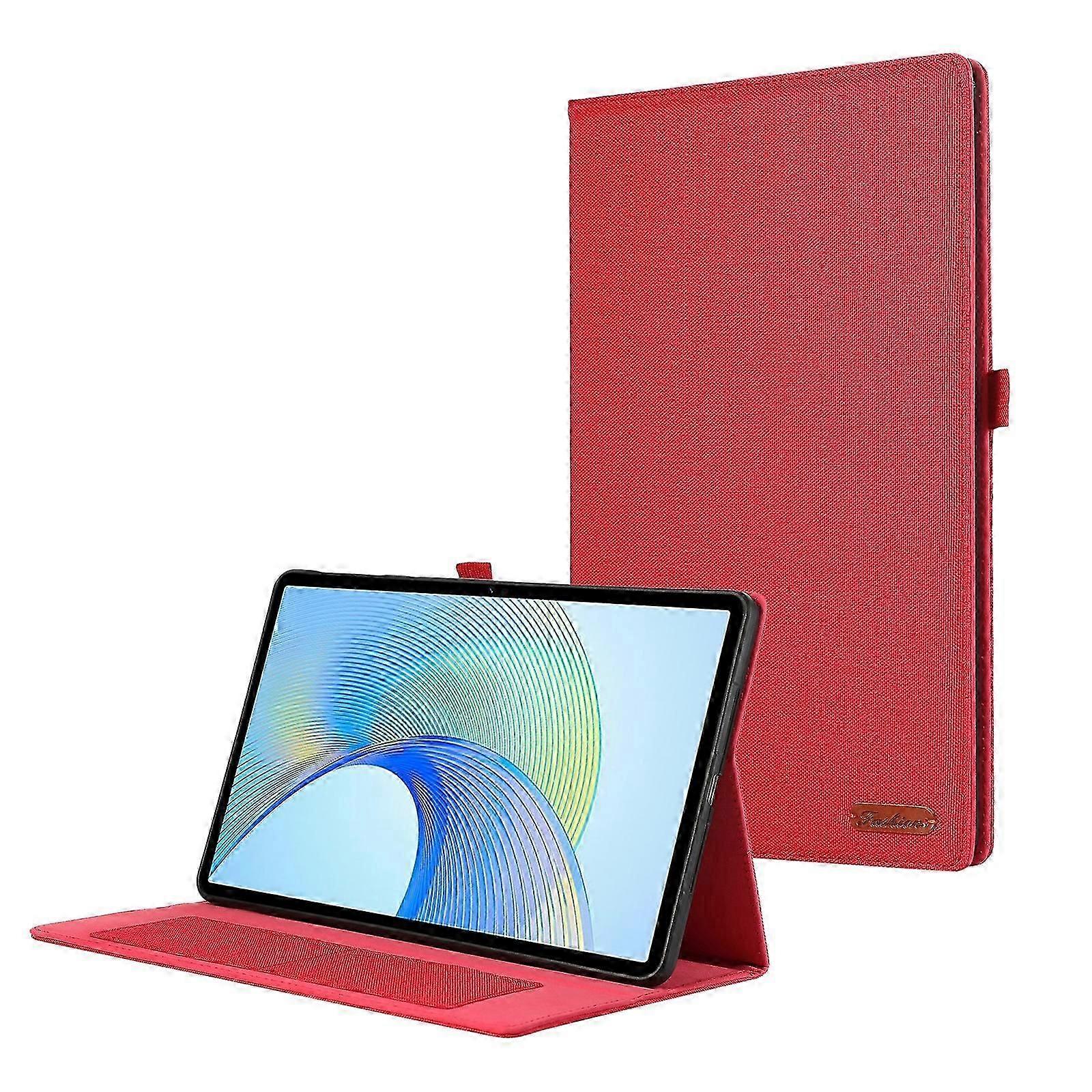 Fabric Texture Horizontal Flip Leather Tablet Case