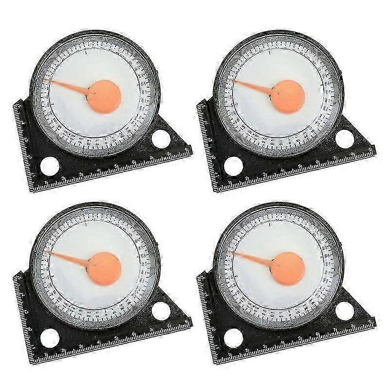 Multifunctional Plastic Angle Meter, Slope Meter, Angle Meter, Pointer Type Horizontal Angle Meter