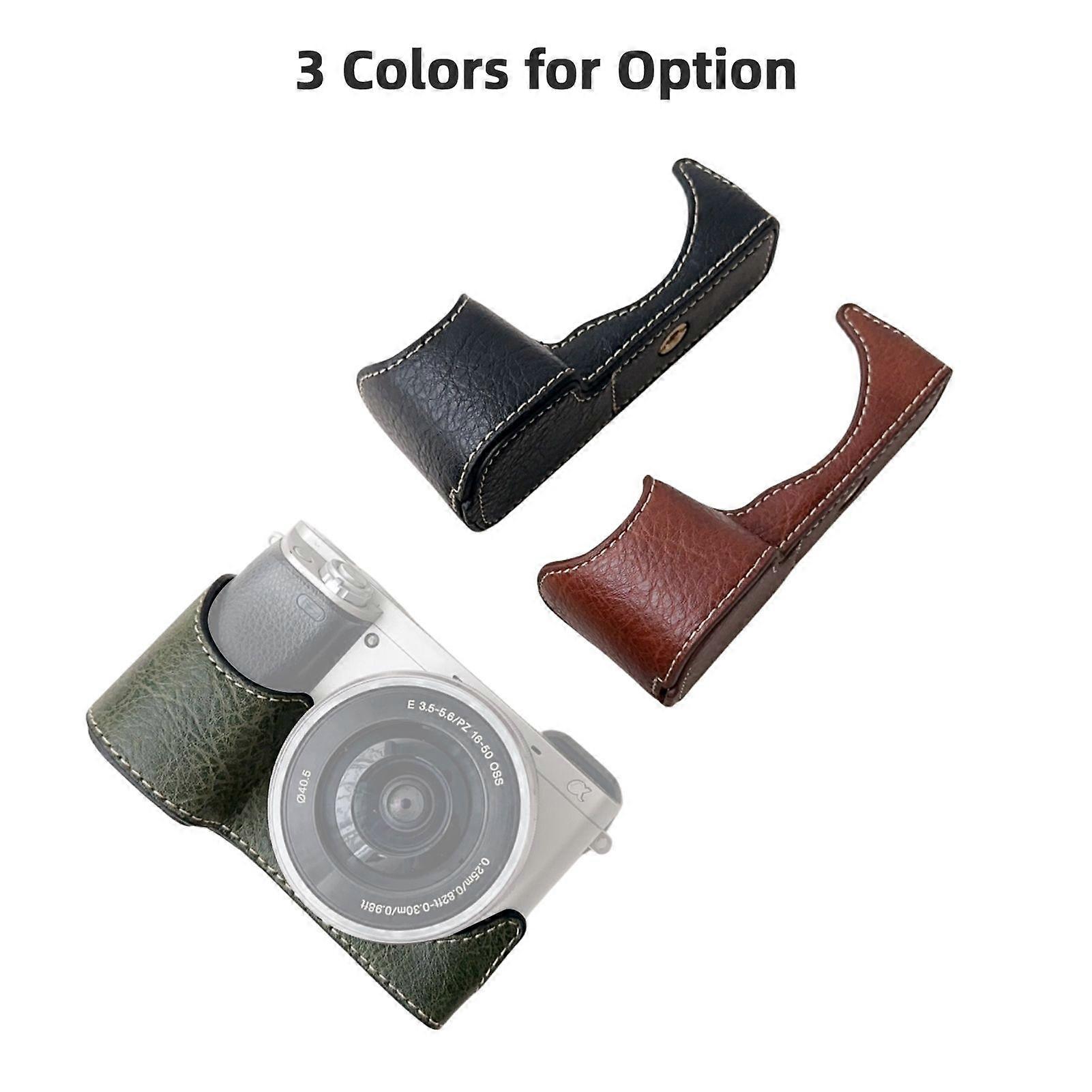 PortableCameraProtectiveCaseRetroStyleCameraCaseCarryBagOpeningBottomDesignReplacementCompatible