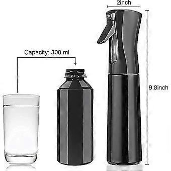 Empty Hair Spray Bottle 300Ml Trigger Sprayer Mist Refillable Spray Bottles