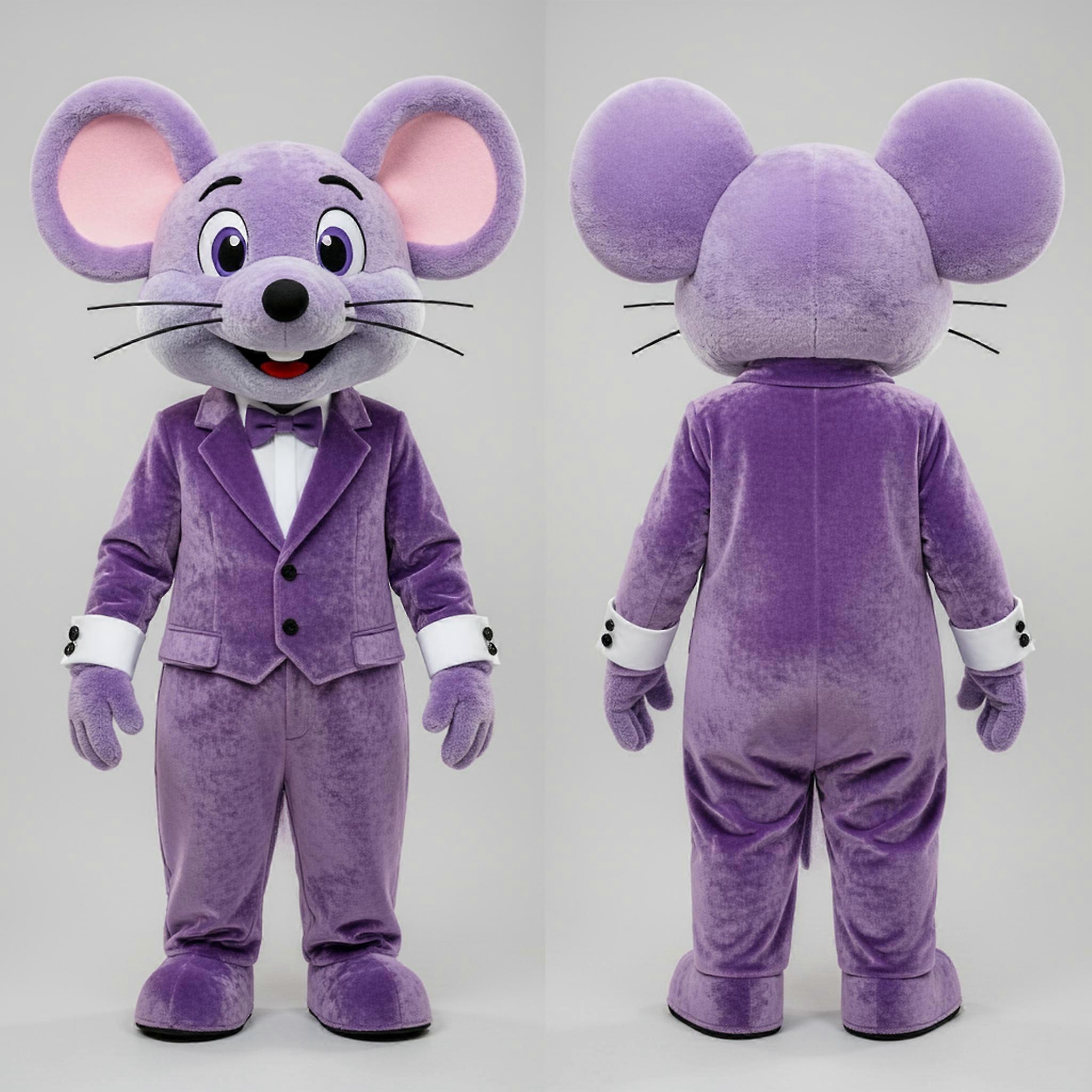 MASTICOT Lavender Velvety Mouse Mascot