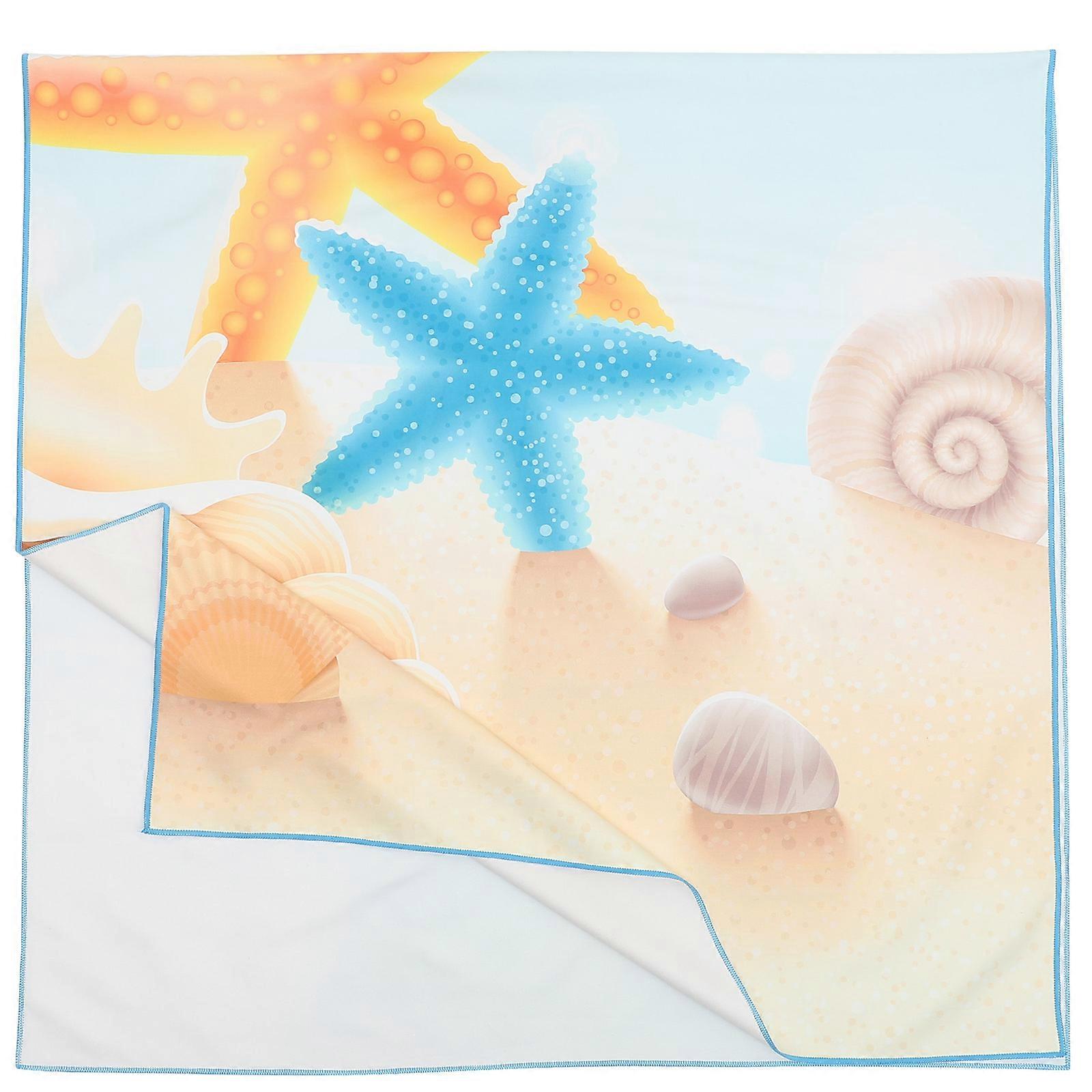 Decorative Microfiber Beach Towel Quick Dry Function