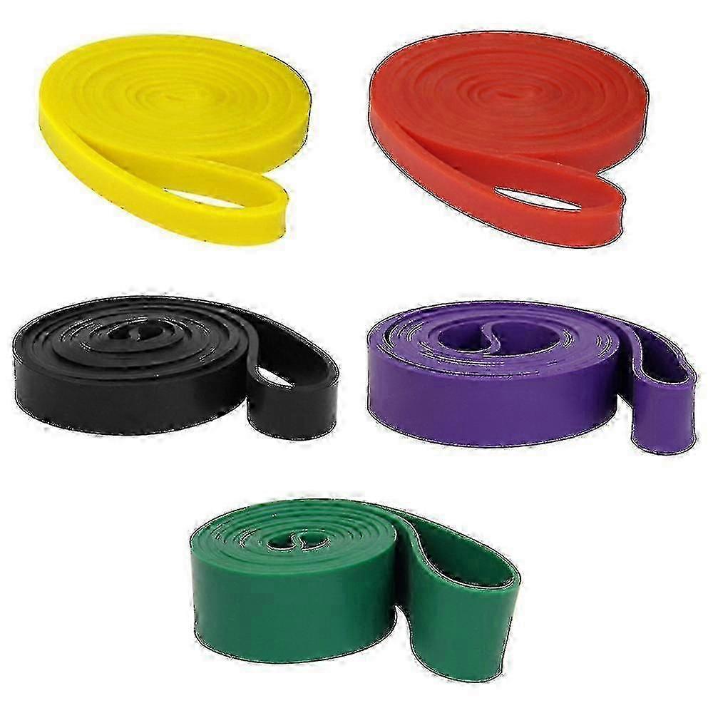 Workout bands for exercise - heavy duty pull up assistance set with guide