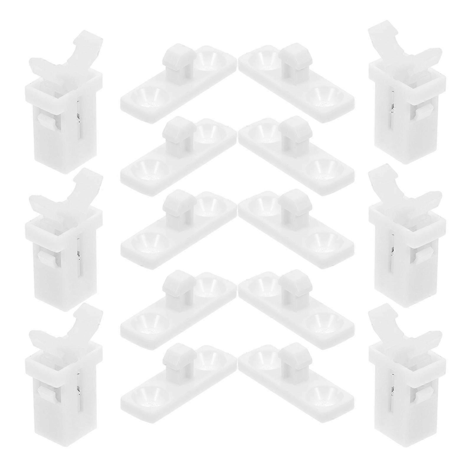 Garbage Can Bin Lid Replacement Latch with Press Latch 10Sets
