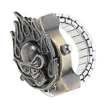 Creative Men Finger Ring Watch for Decoration Zinc Alloy Build